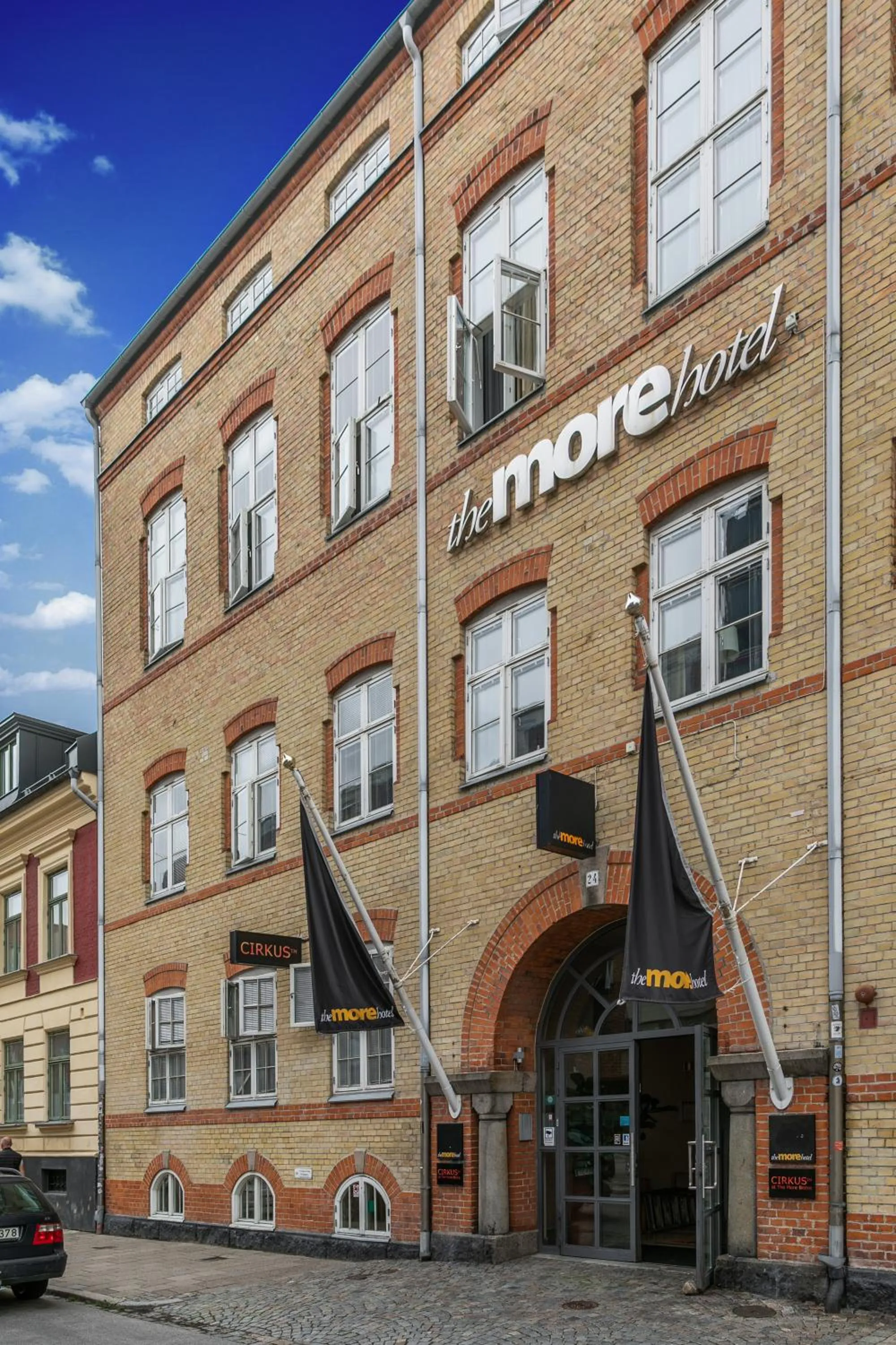 Facade/entrance in The More Hotel Mazetti