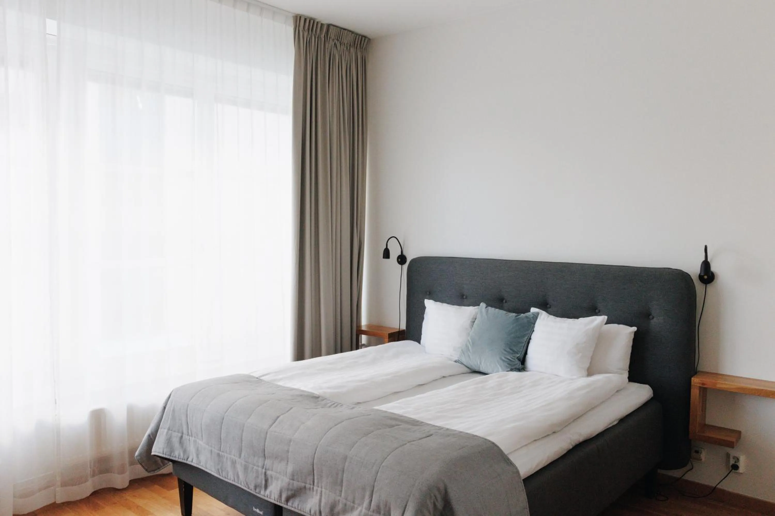 Bed in The More Hotel Mazetti