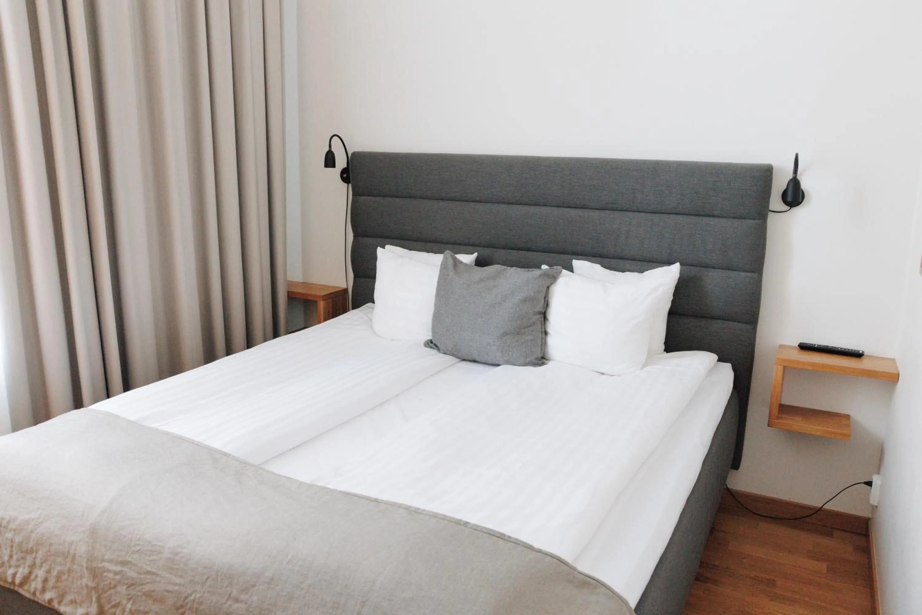 Bed in The More Hotel Mazetti