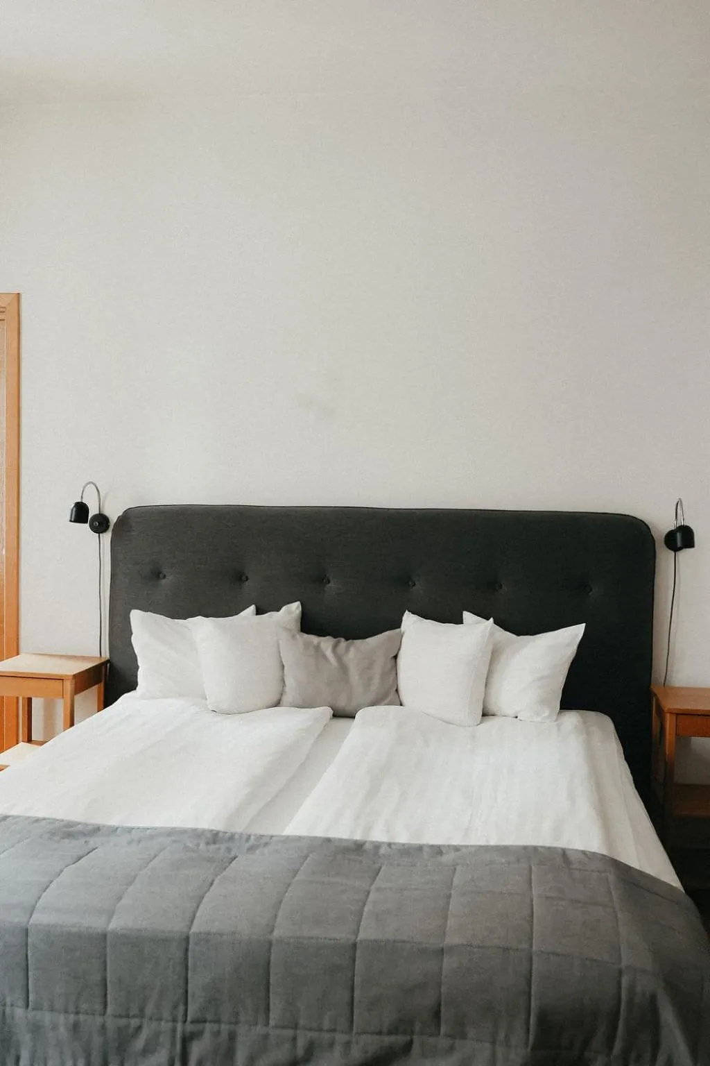 Bed in The More Hotel Mazetti