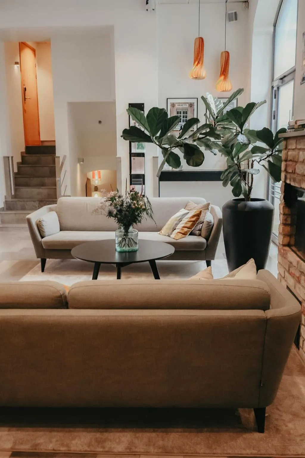 Lobby or reception in The More Hotel Mazetti