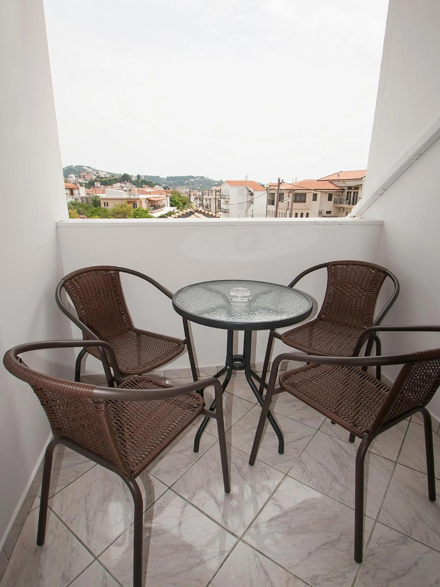 Bird's eye view in PINEAPPLE Skiathos