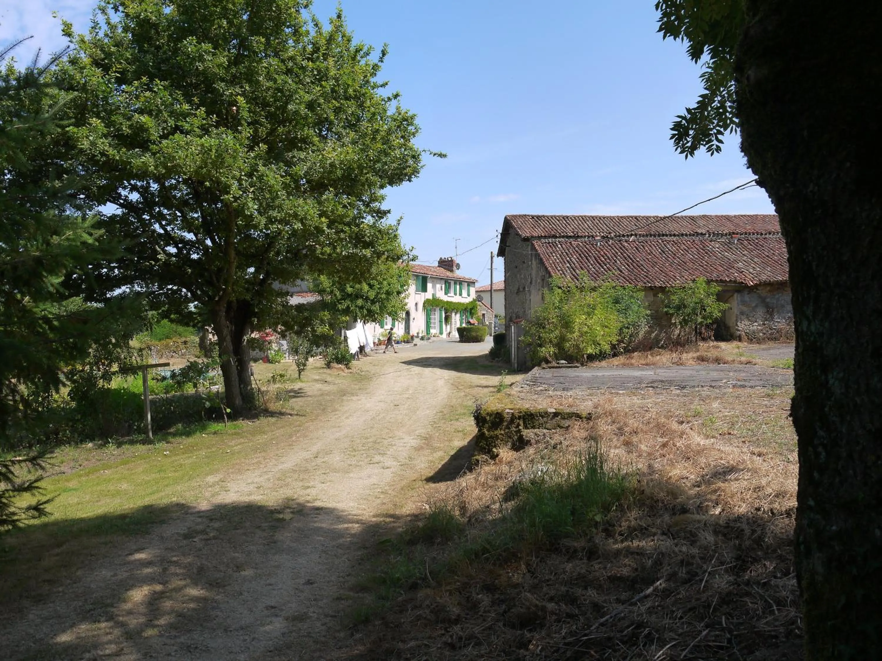 Natural landscape in La Revaudiere