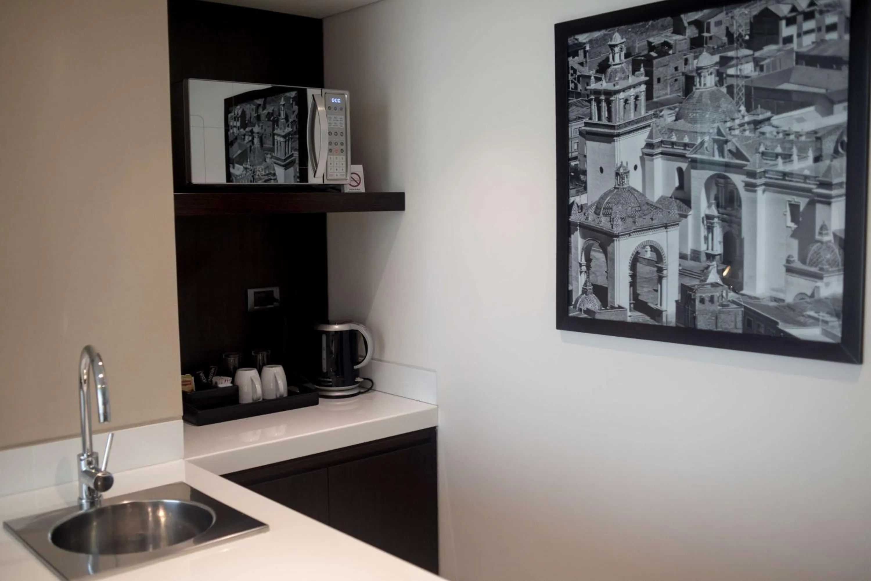 Kitchen or kitchenette in Hampton by Hilton Santa Cruz