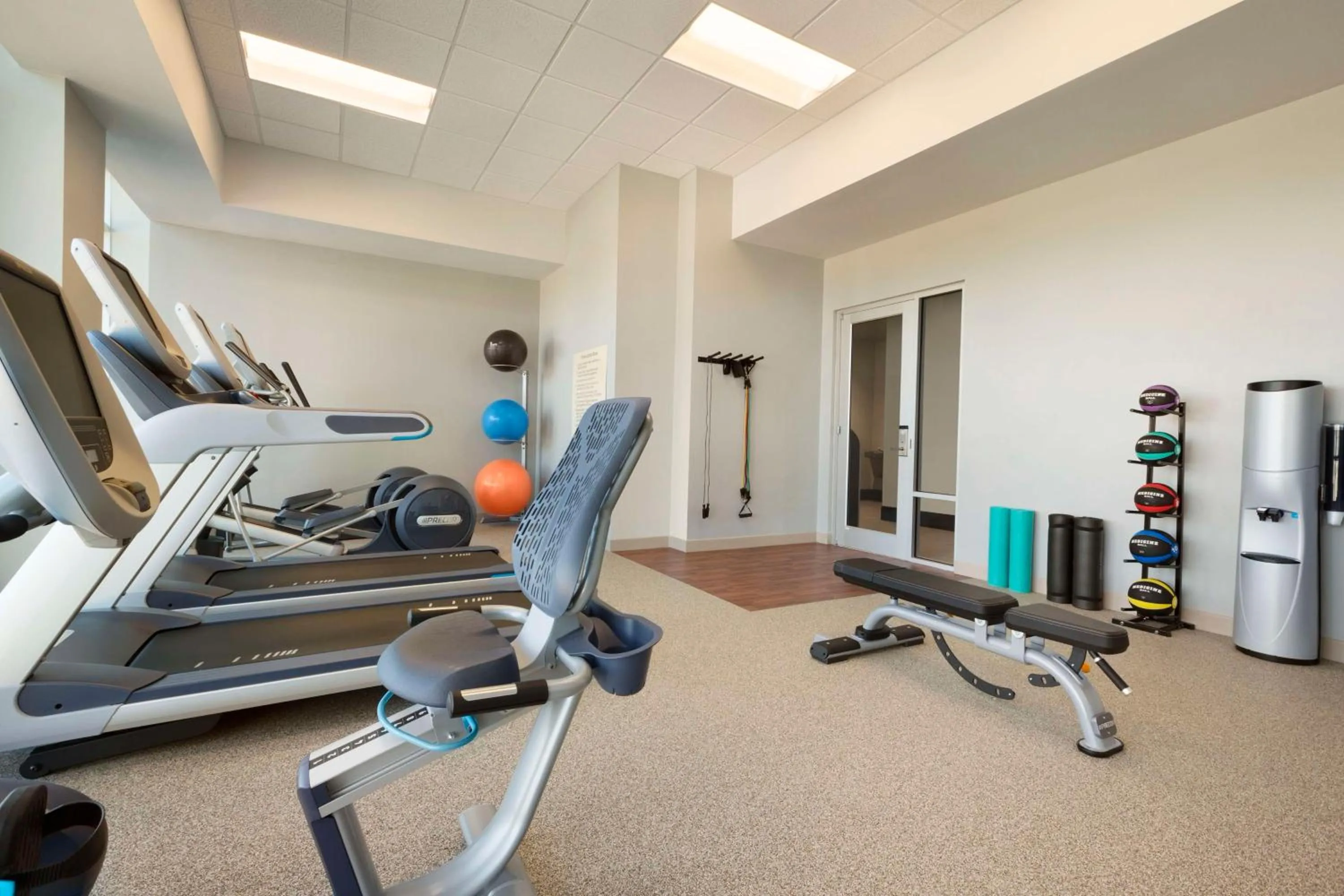 Fitness centre/facilities in Embassy Suites by Hilton Greenville Downtown Riverplace
