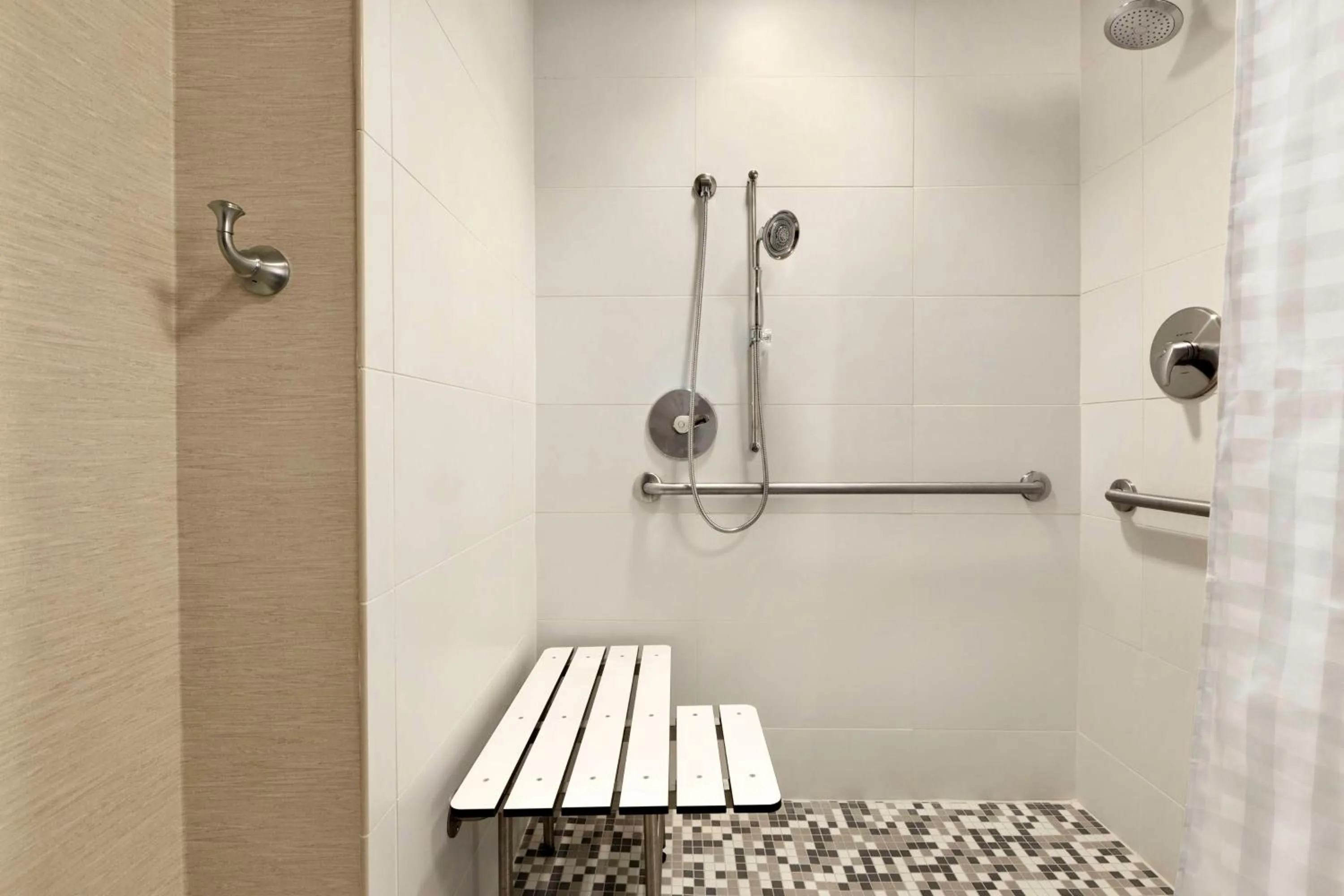 Shower in Embassy Suites by Hilton Greenville Downtown Riverplace