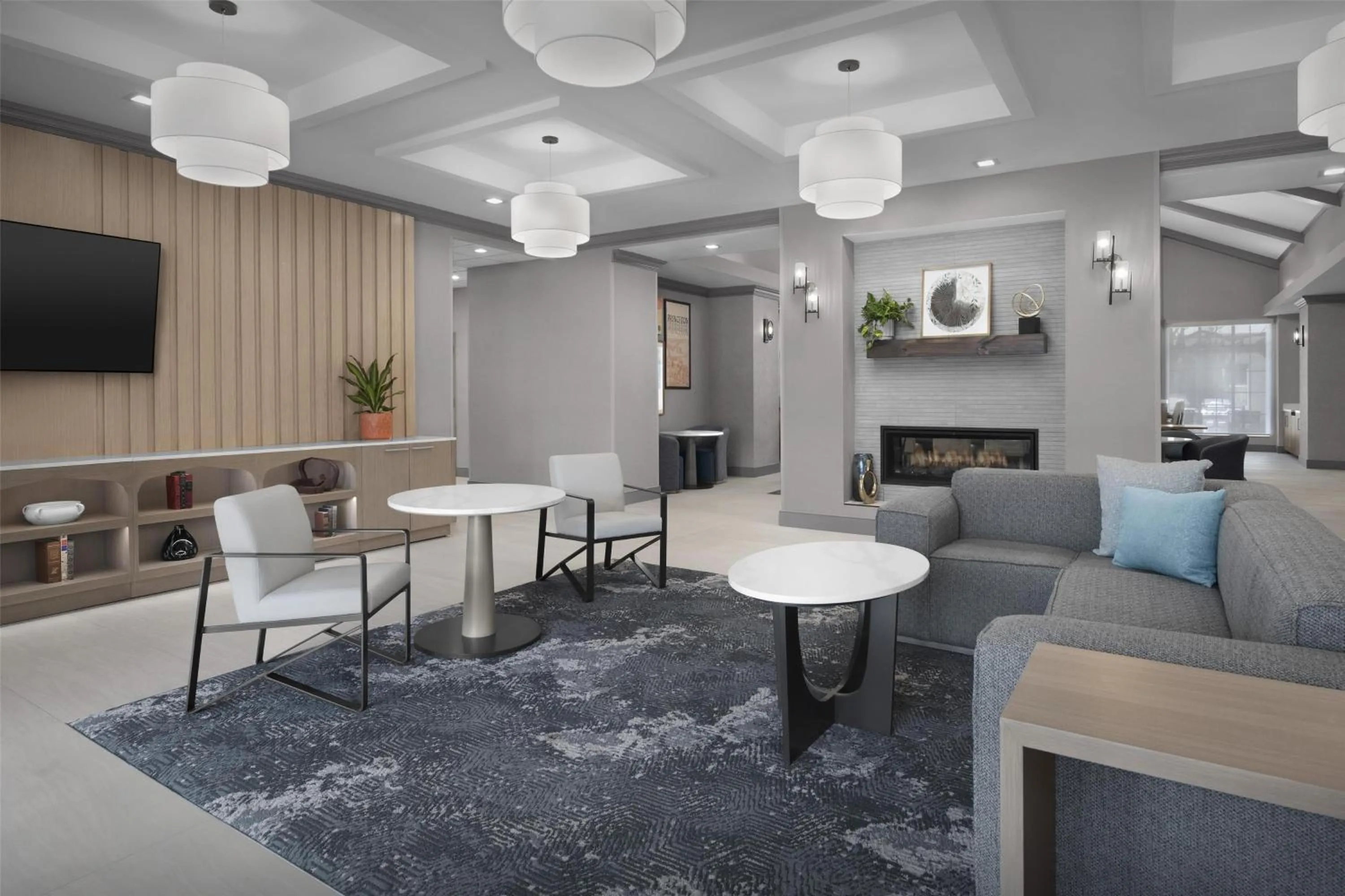 Lobby or reception in Homewood Suites by Hilton Princeton