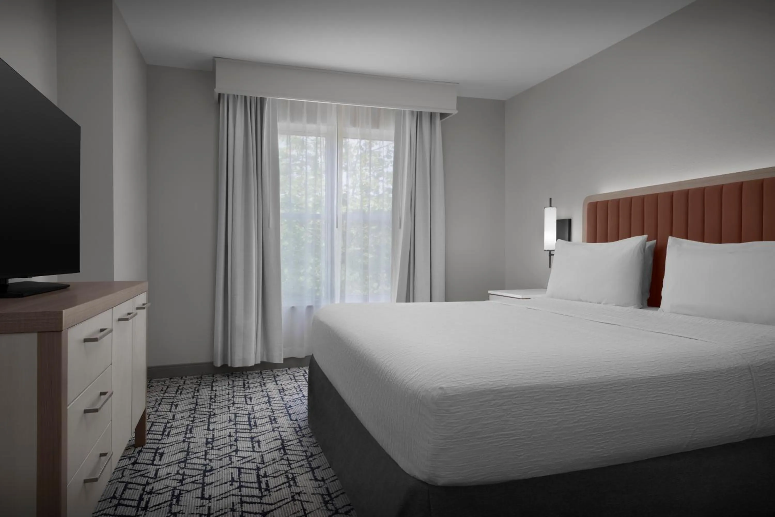 Bed in Homewood Suites by Hilton Princeton