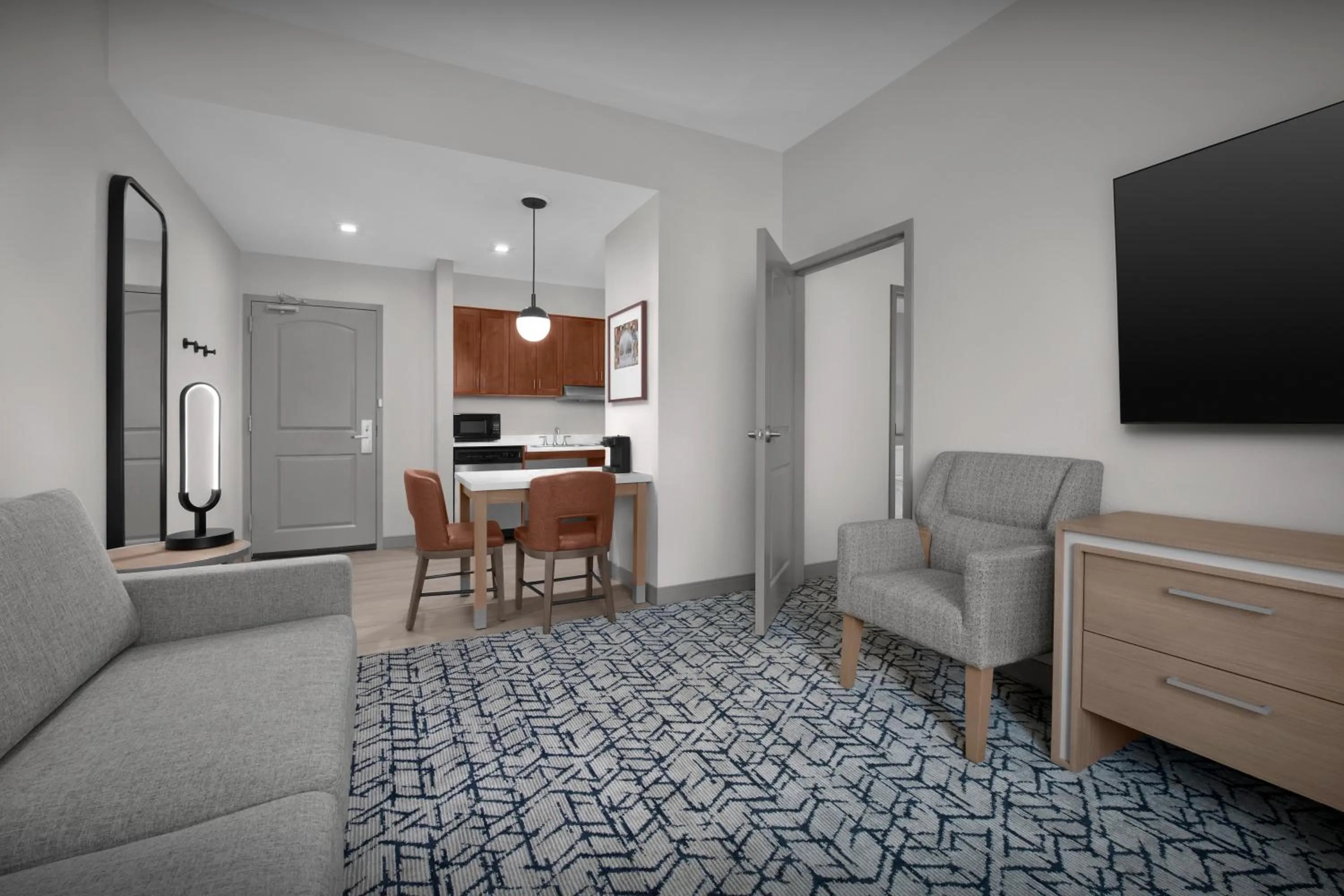 Living room in Homewood Suites by Hilton Princeton