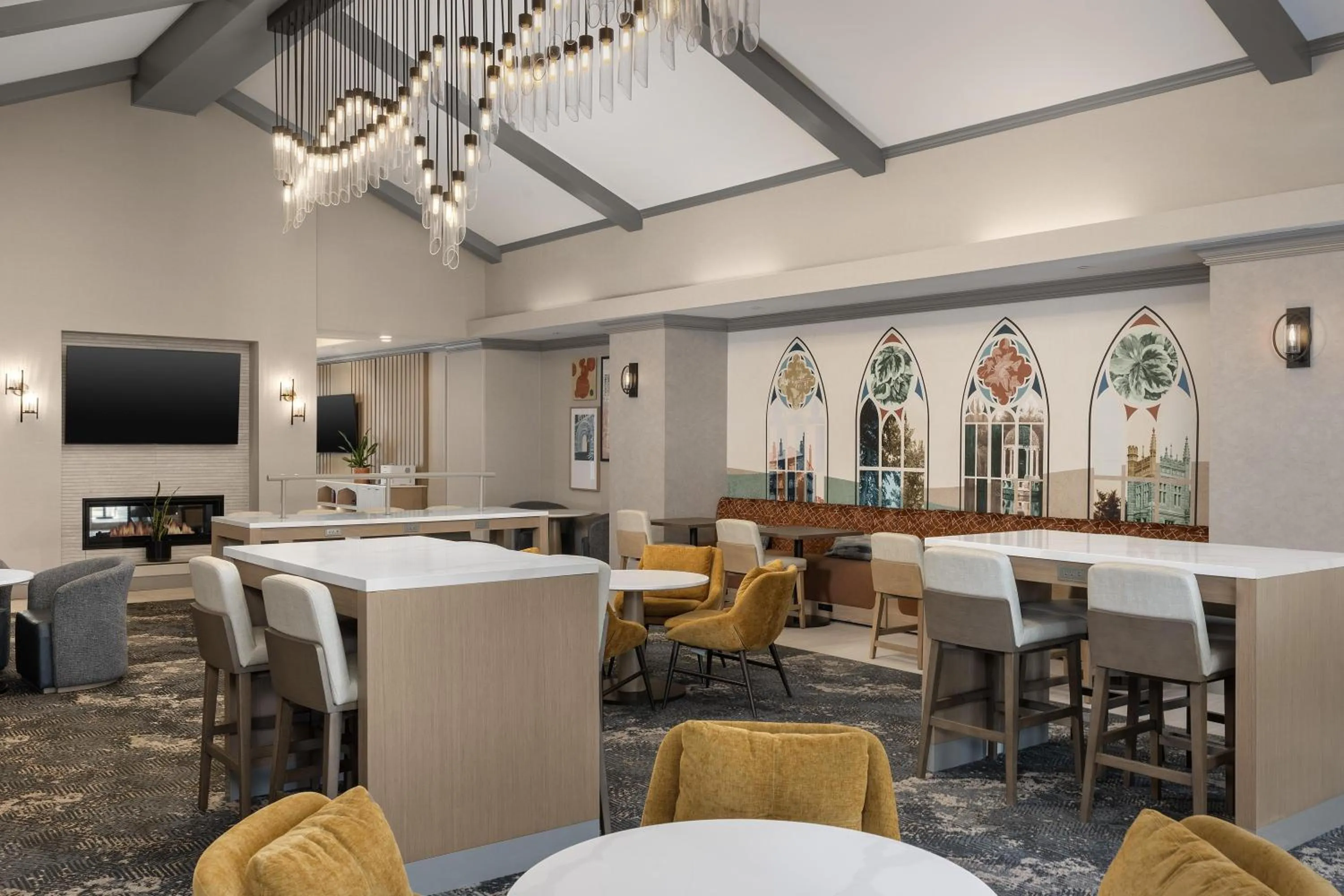 Lobby or reception in Homewood Suites by Hilton Princeton