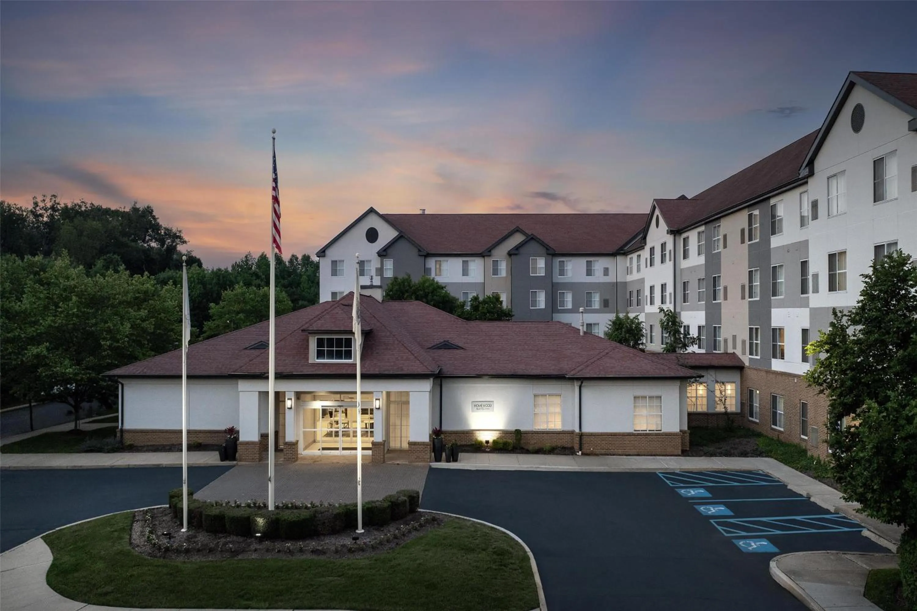 Property building in Homewood Suites by Hilton Princeton