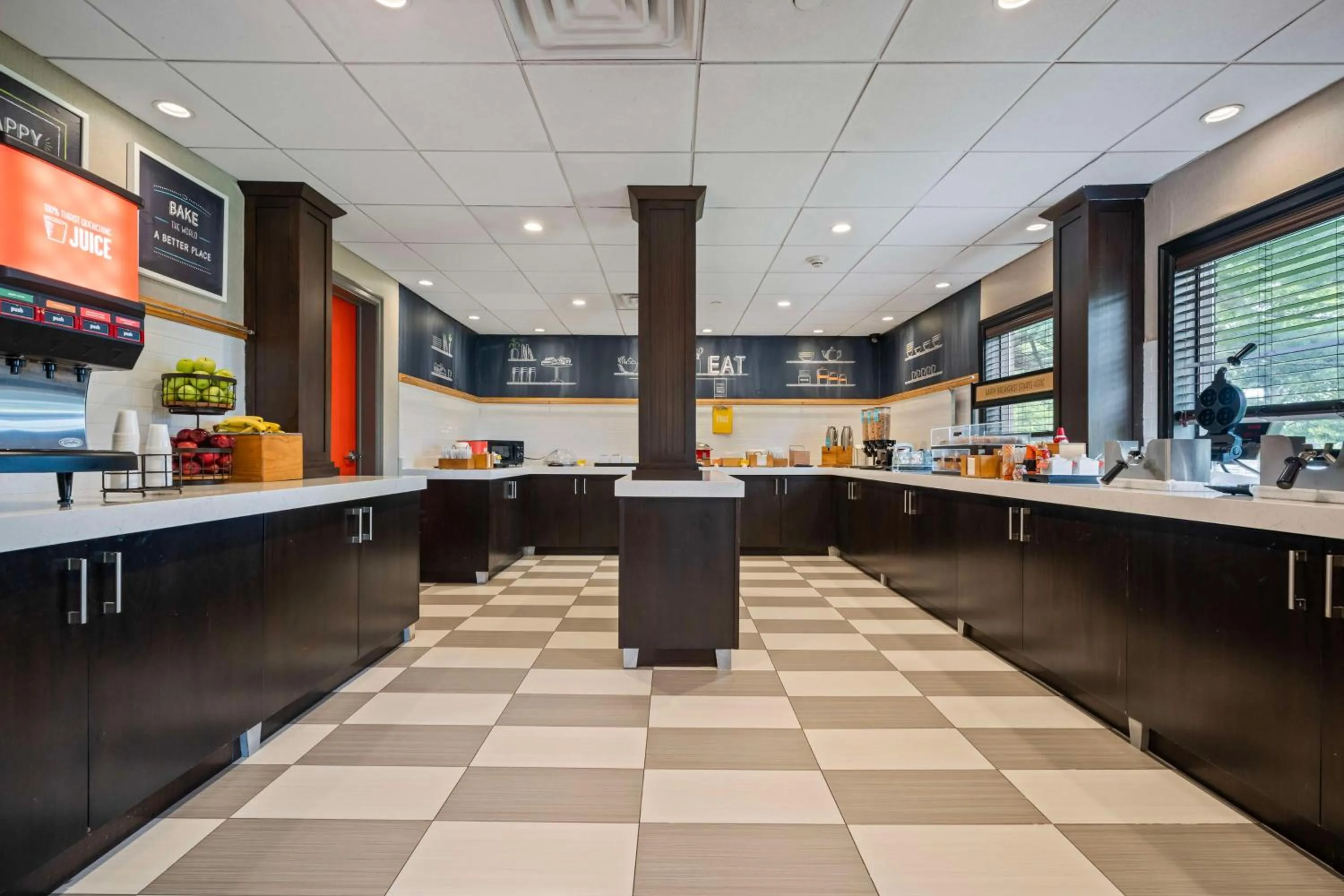 Breakfast in Hampton Inn Ridgefield Park