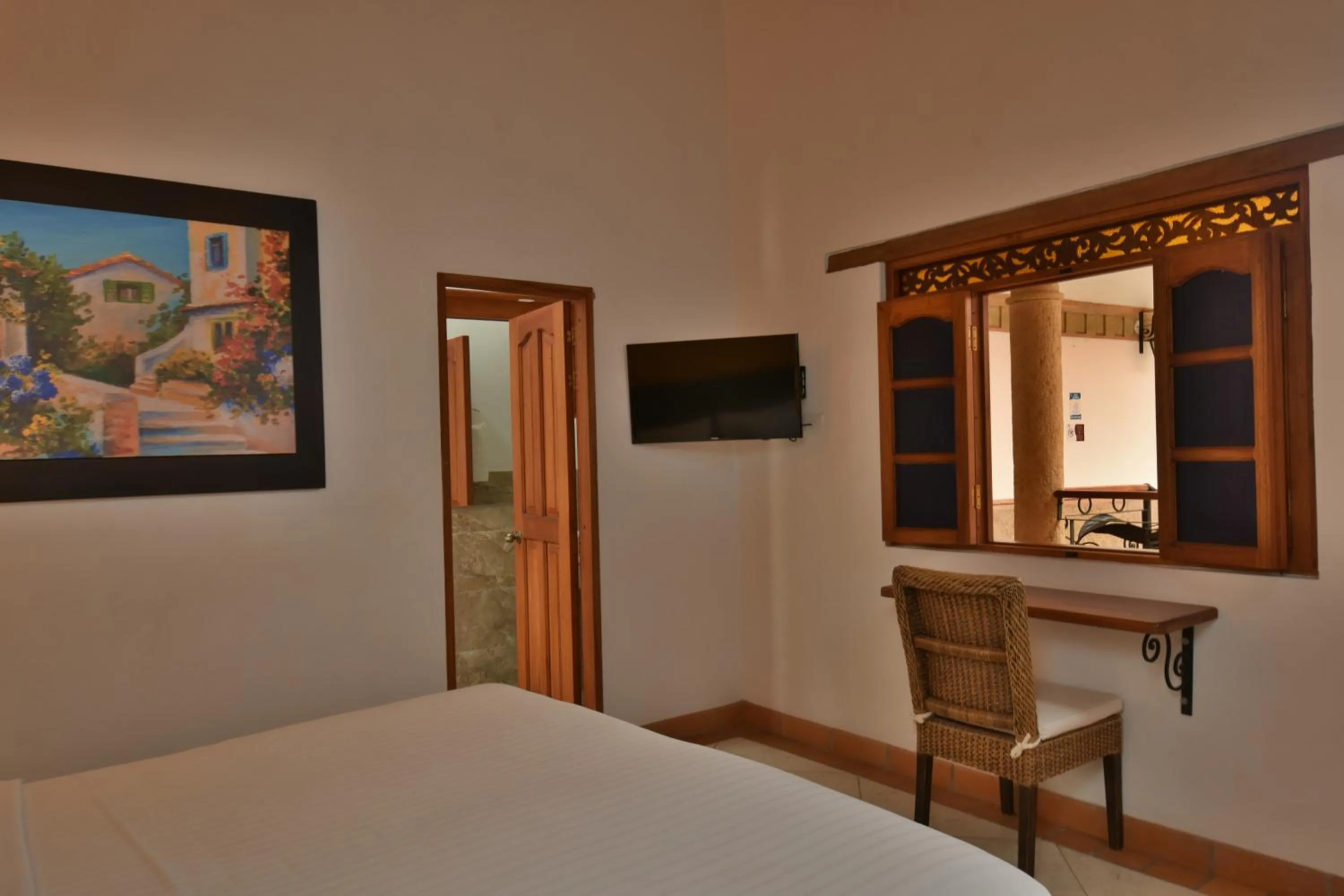 Bed in Hotel Campanario Real