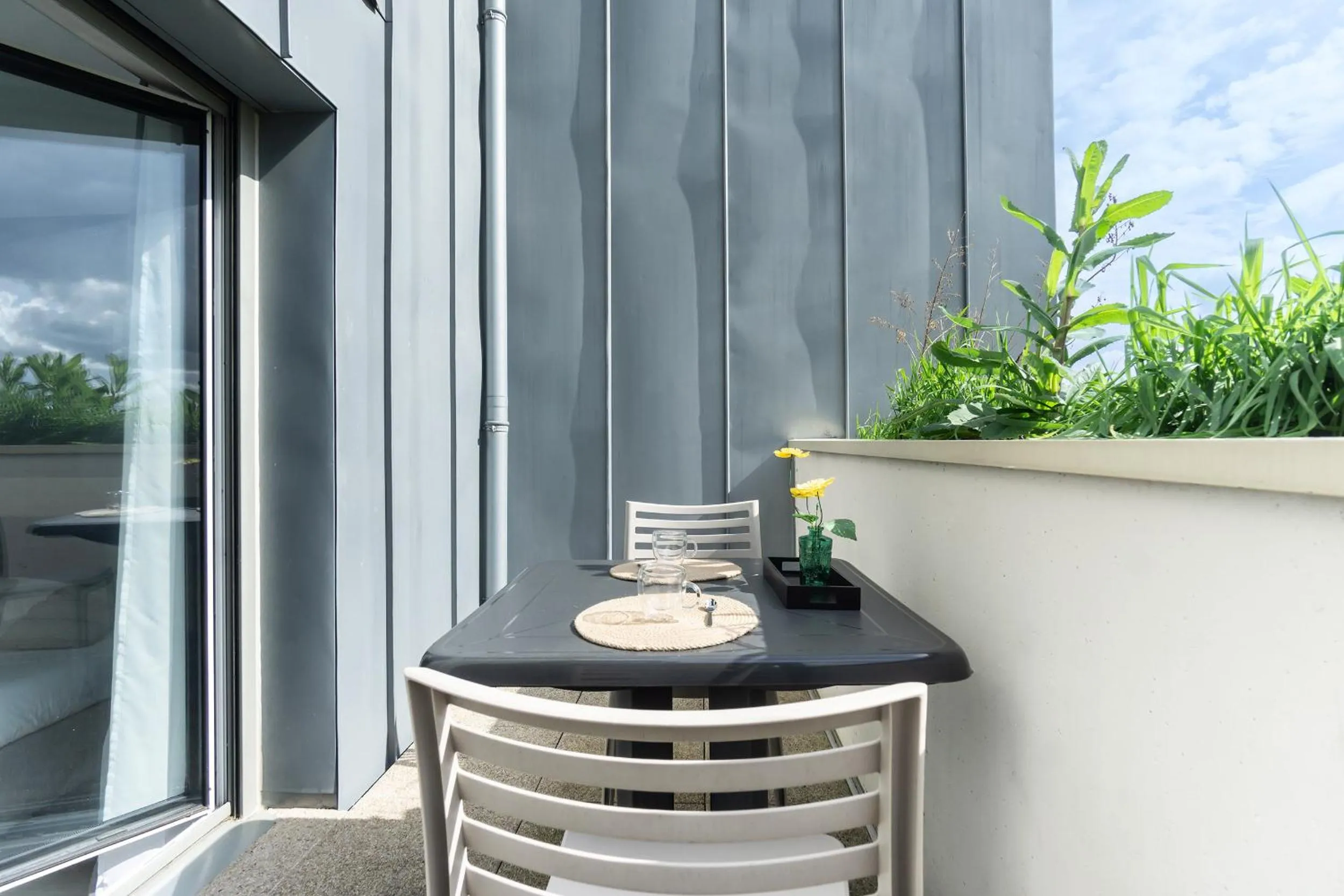 Balcony/Terrace in City Résidence Tours