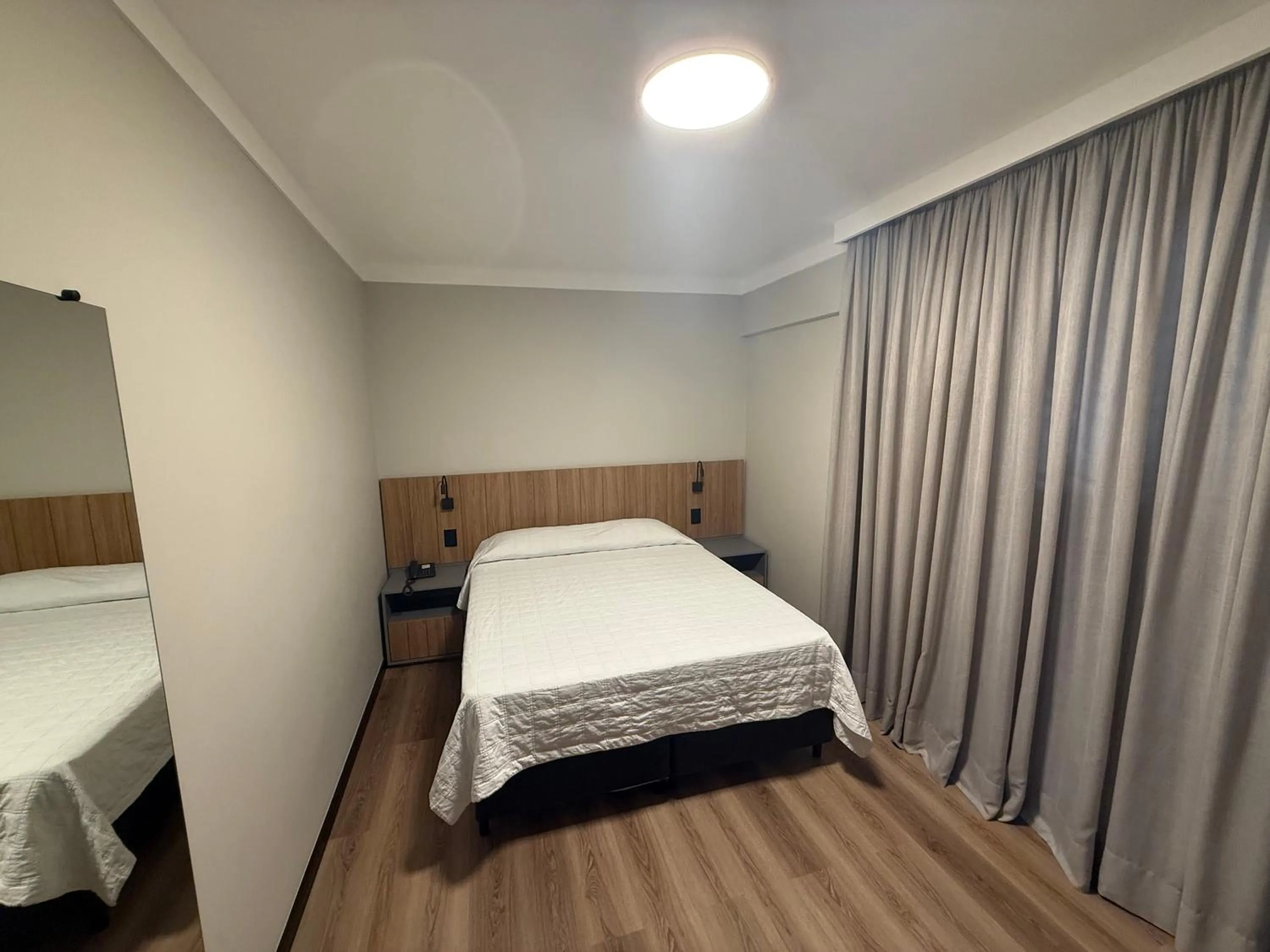 Bed in Biazi Plaza Hotel Bauru