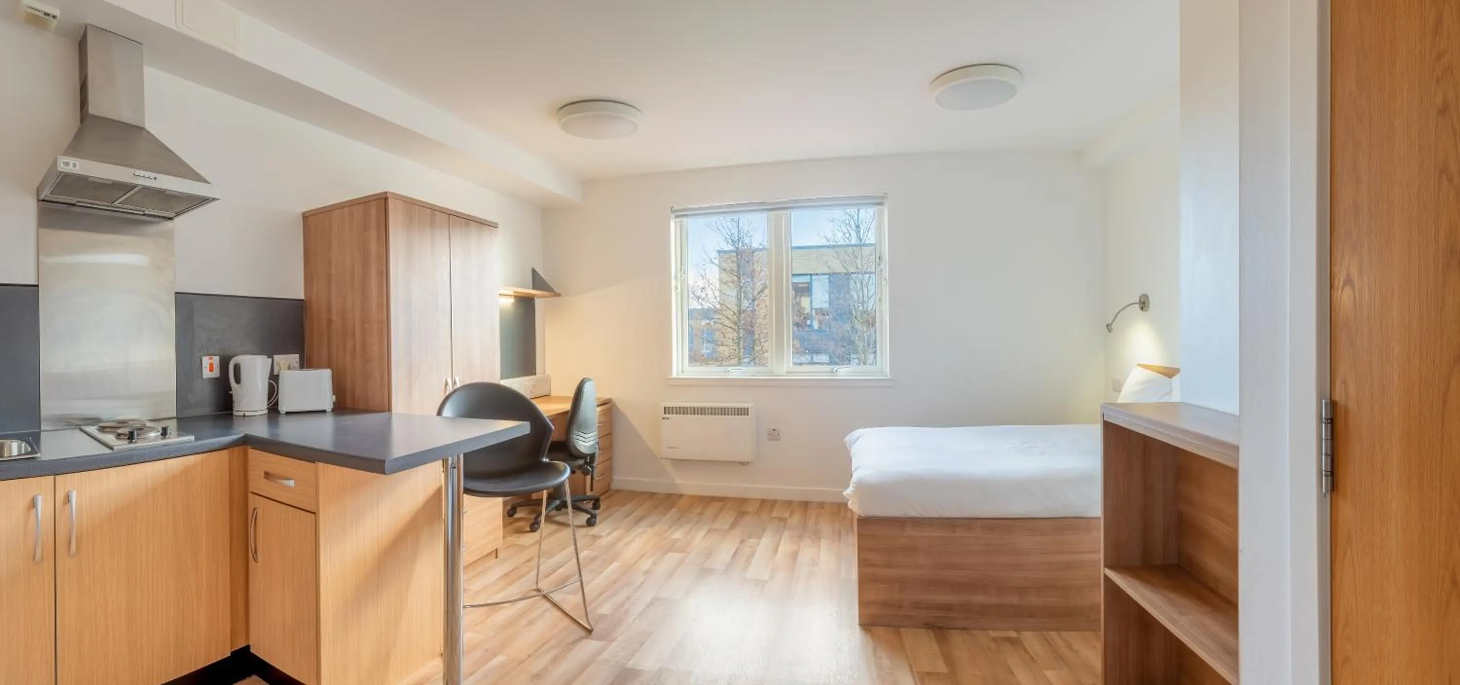 Bedroom, Bed in UHI Fort William - Campus Accommodation