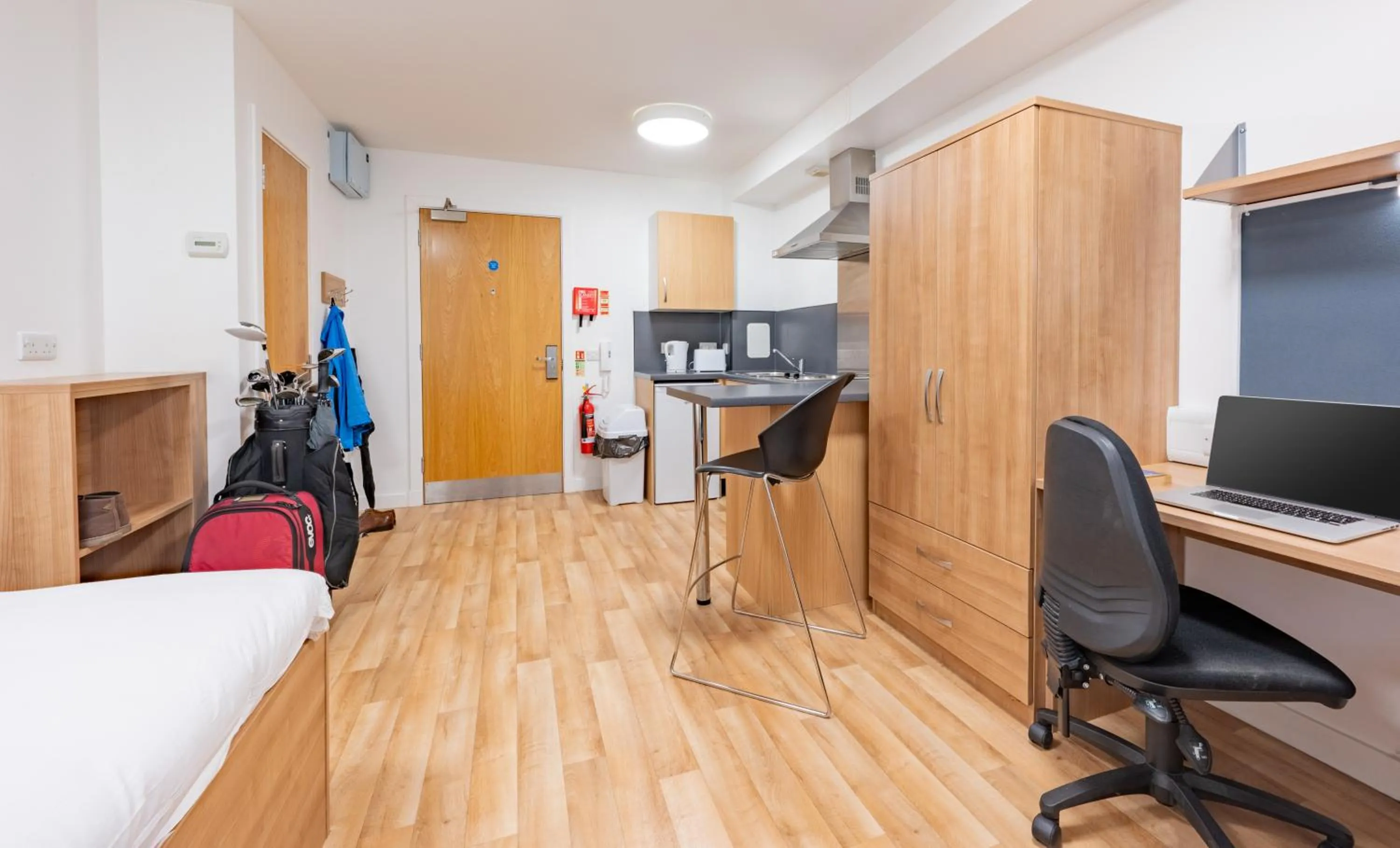 Photo of the whole room, Bed in UHI Fort William - Campus Accommodation