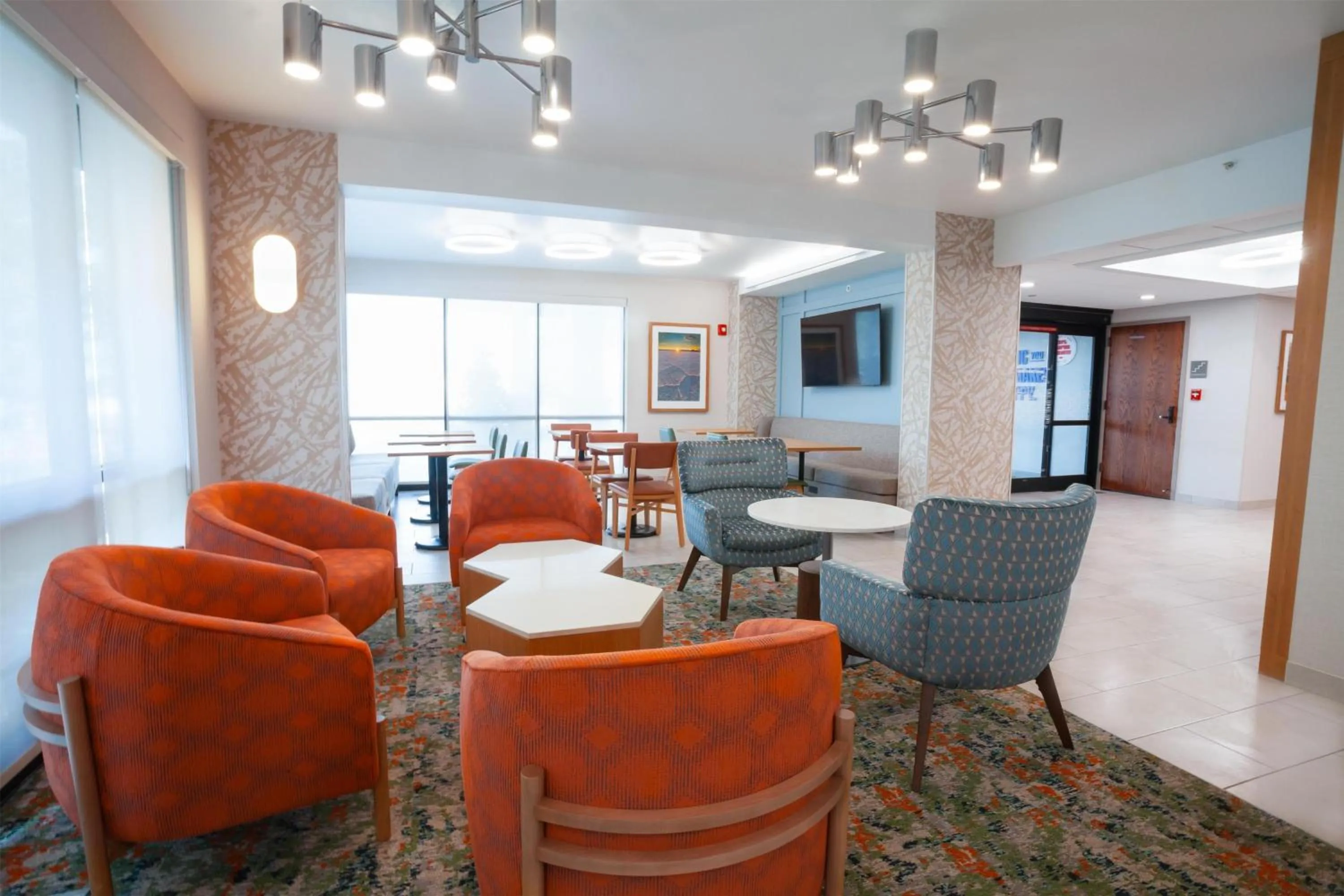 Lobby or reception in Hampton Inn Salt Lake City-North
