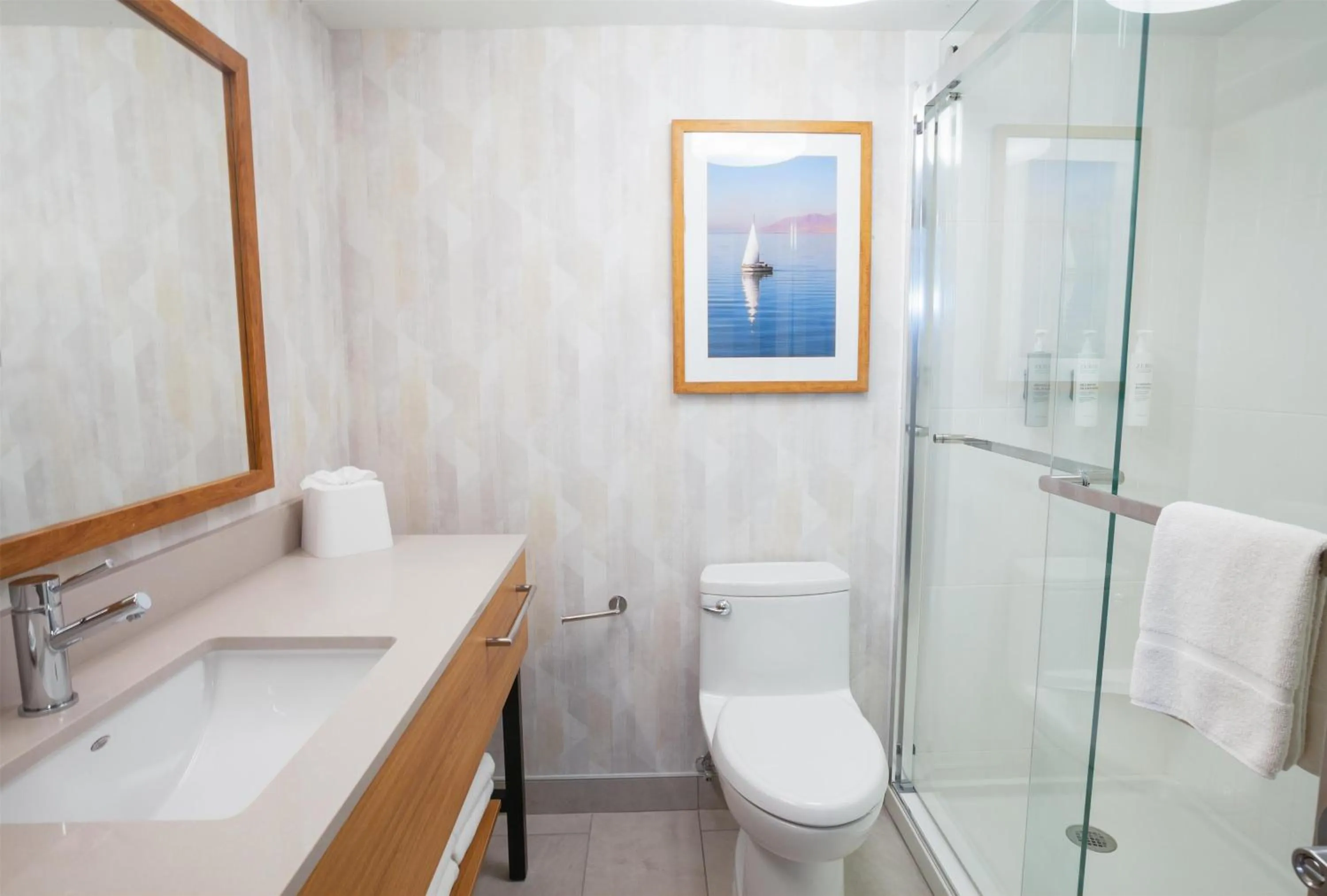 Bathroom in Hampton Inn Salt Lake City-North