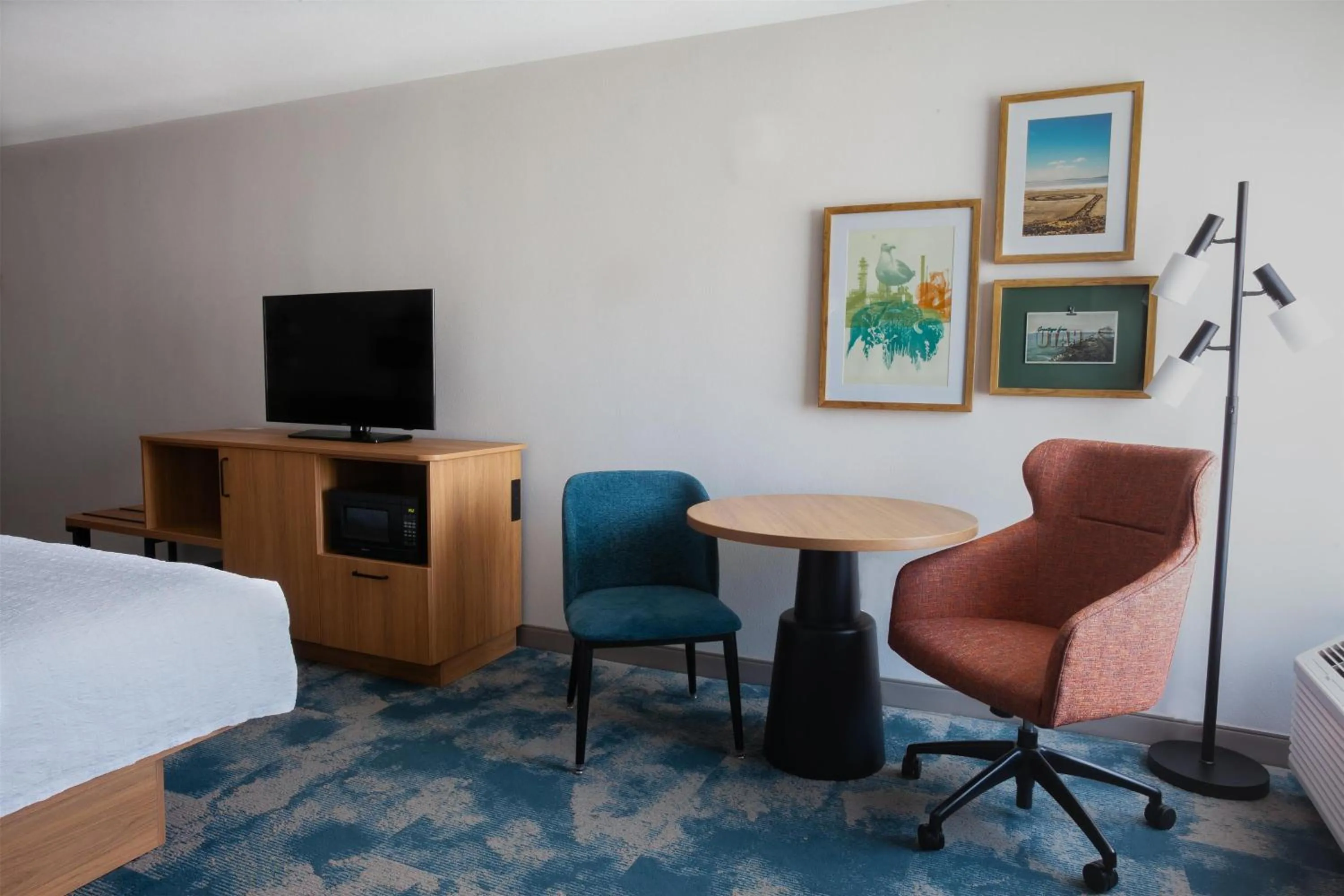 Bedroom, Bed in Hampton Inn Salt Lake City-North