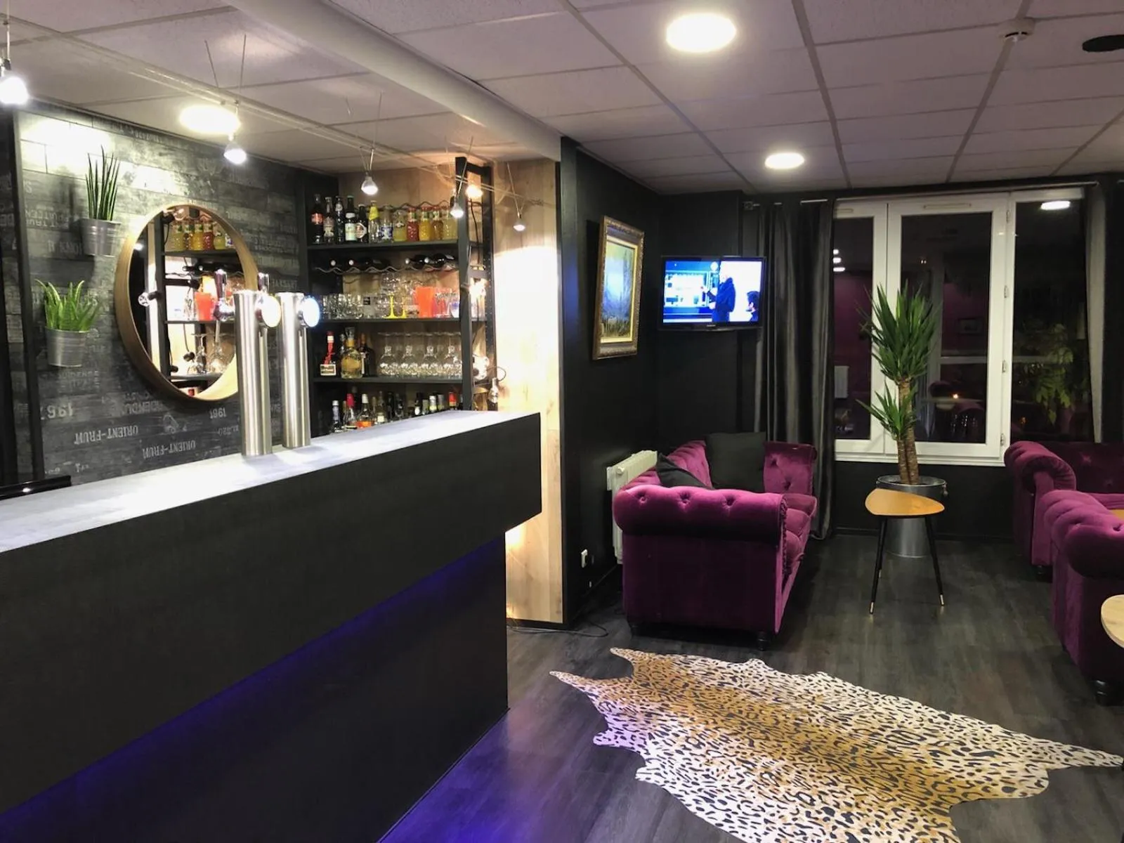 Lounge or bar in Hotel Restaurant Baryton
