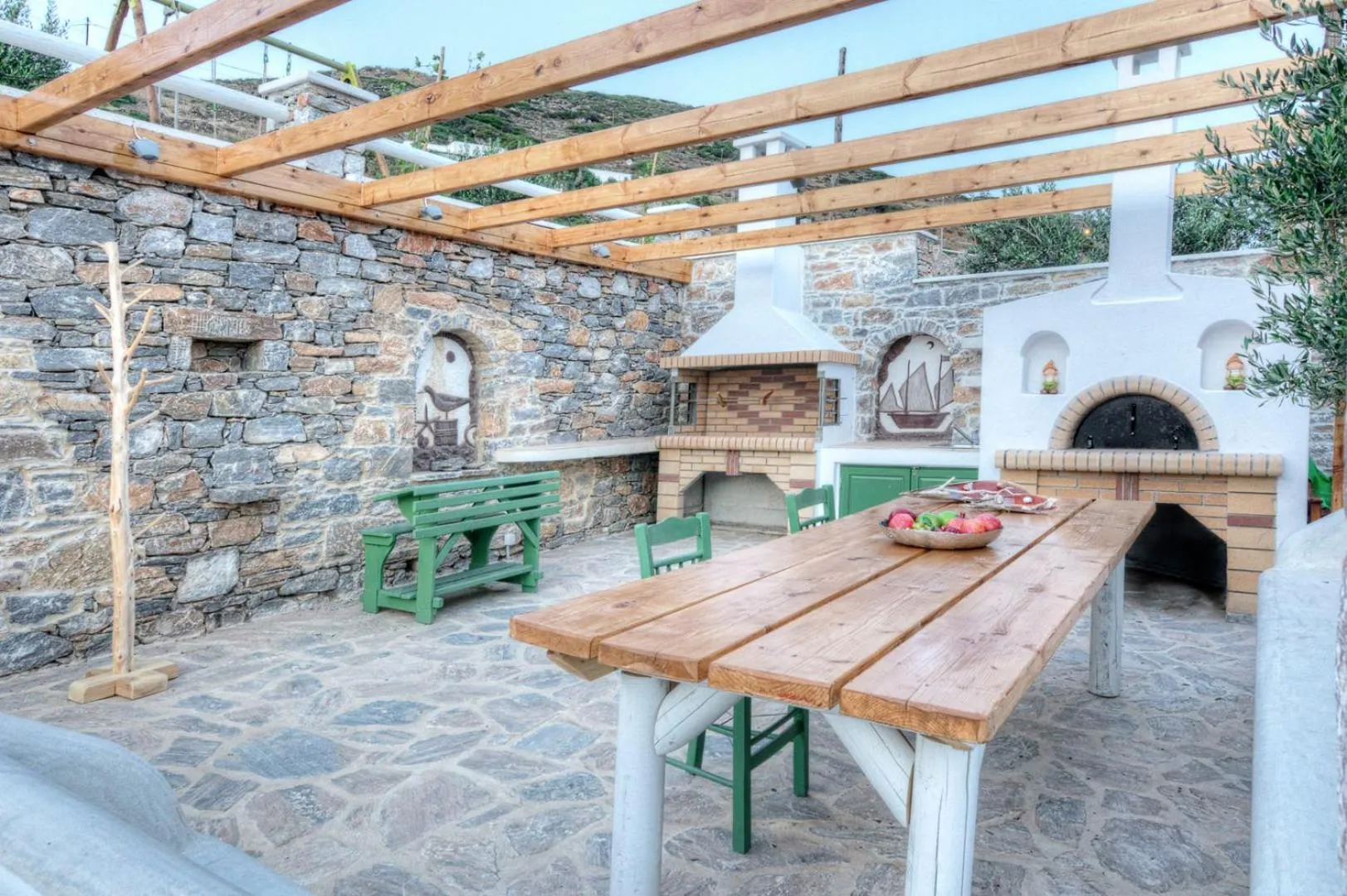 Garden in Skopelitis Village