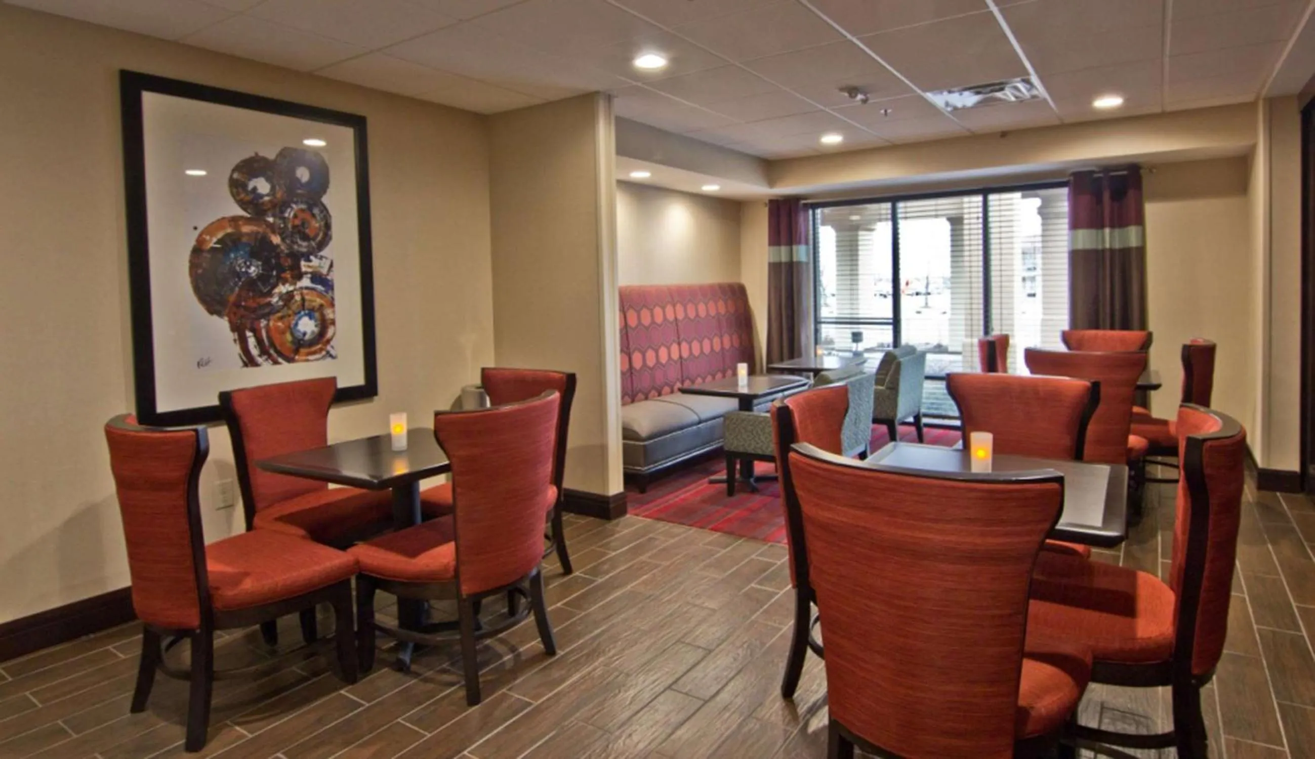 Lobby or reception in Hampton Inn Columbus-South