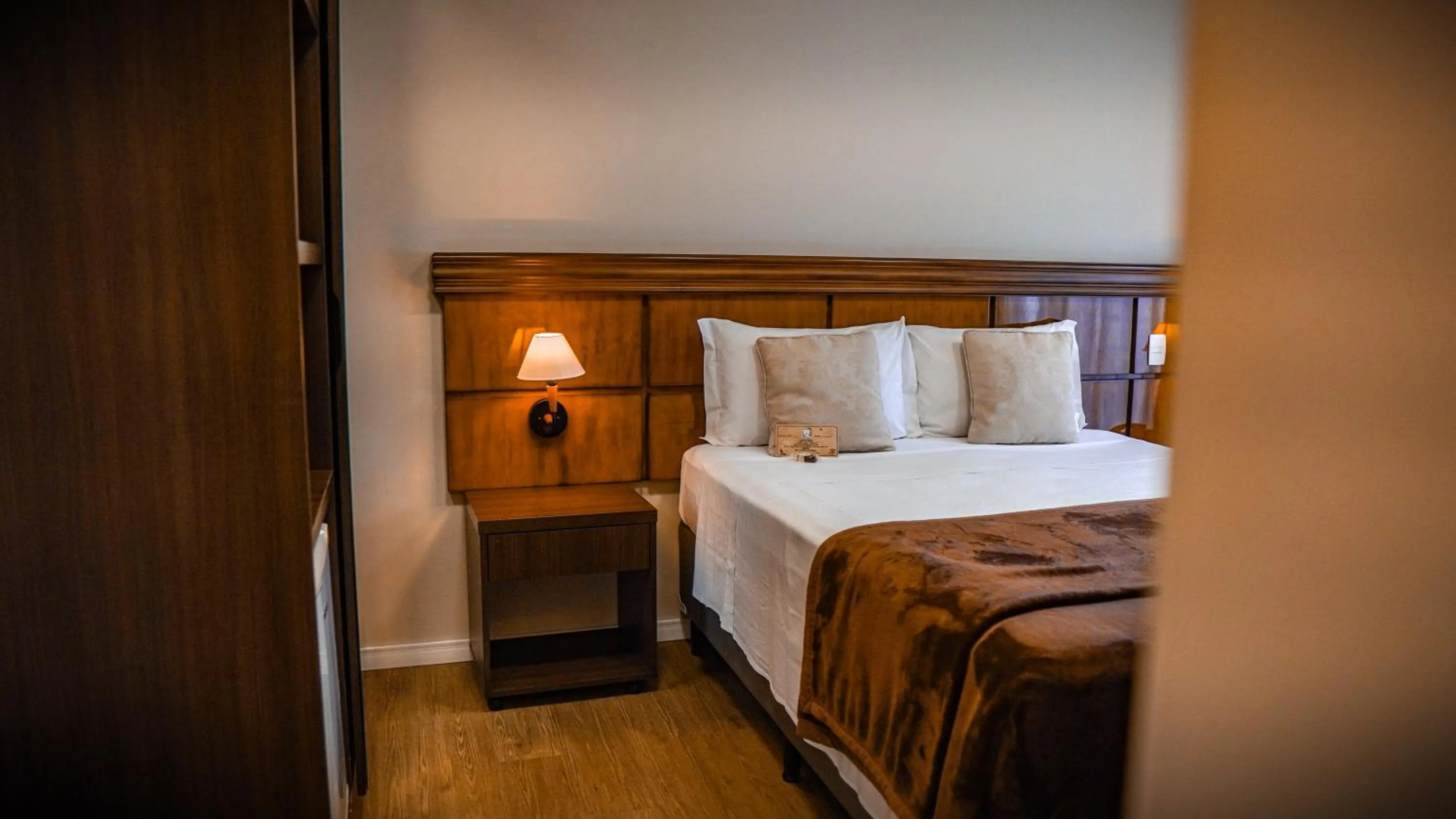 Bed in Hotel Gramado Interlaken