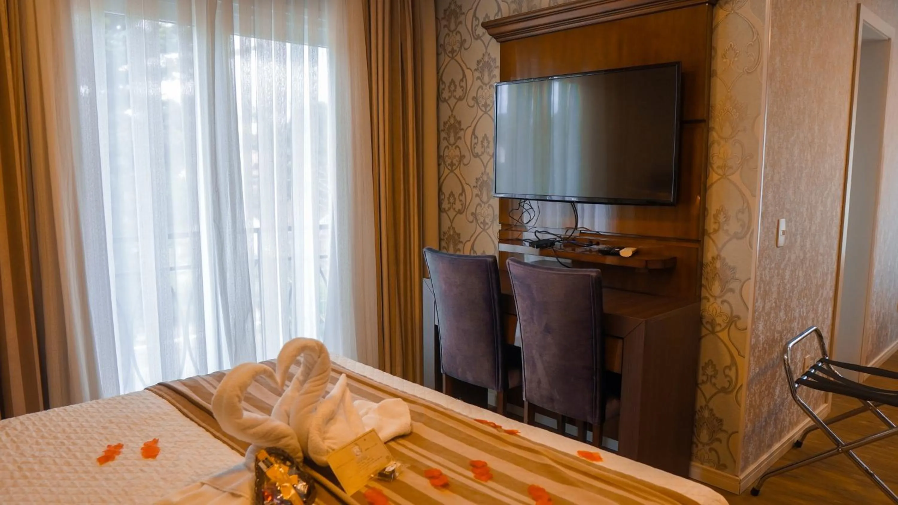 Bed in Hotel Gramado Interlaken