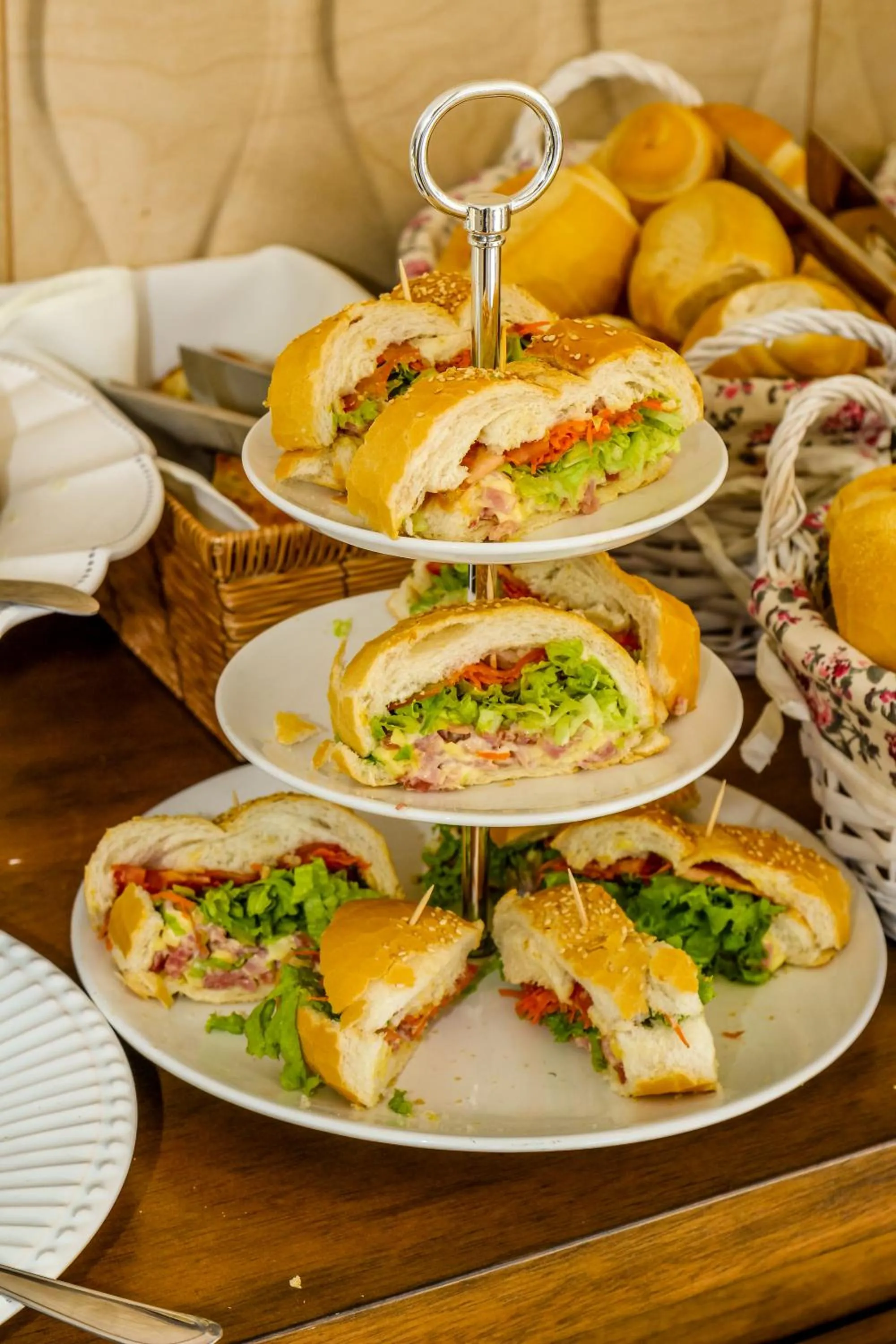 Buffet breakfast in Hotel Gramado Interlaken