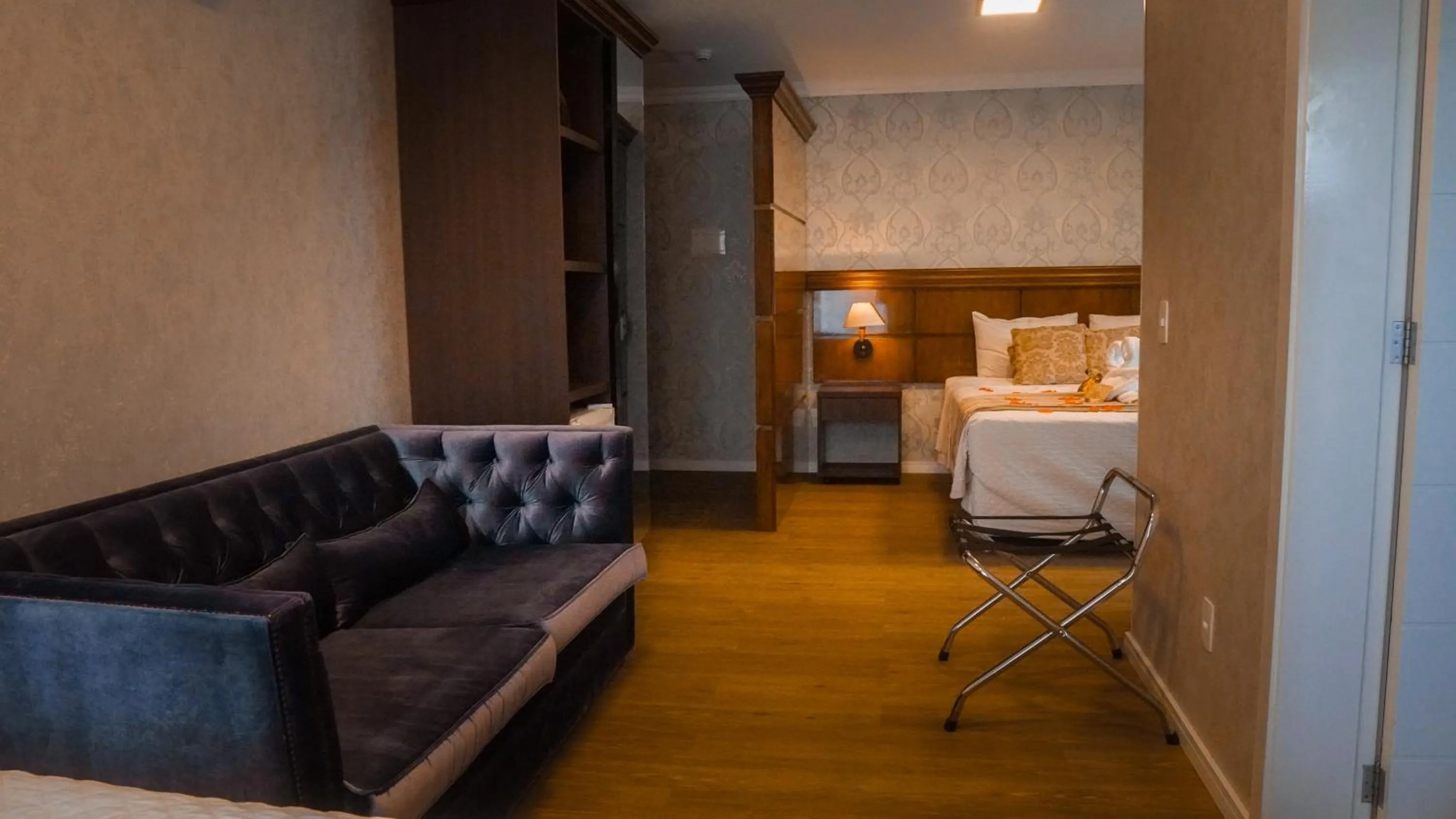 Bed in Hotel Gramado Interlaken