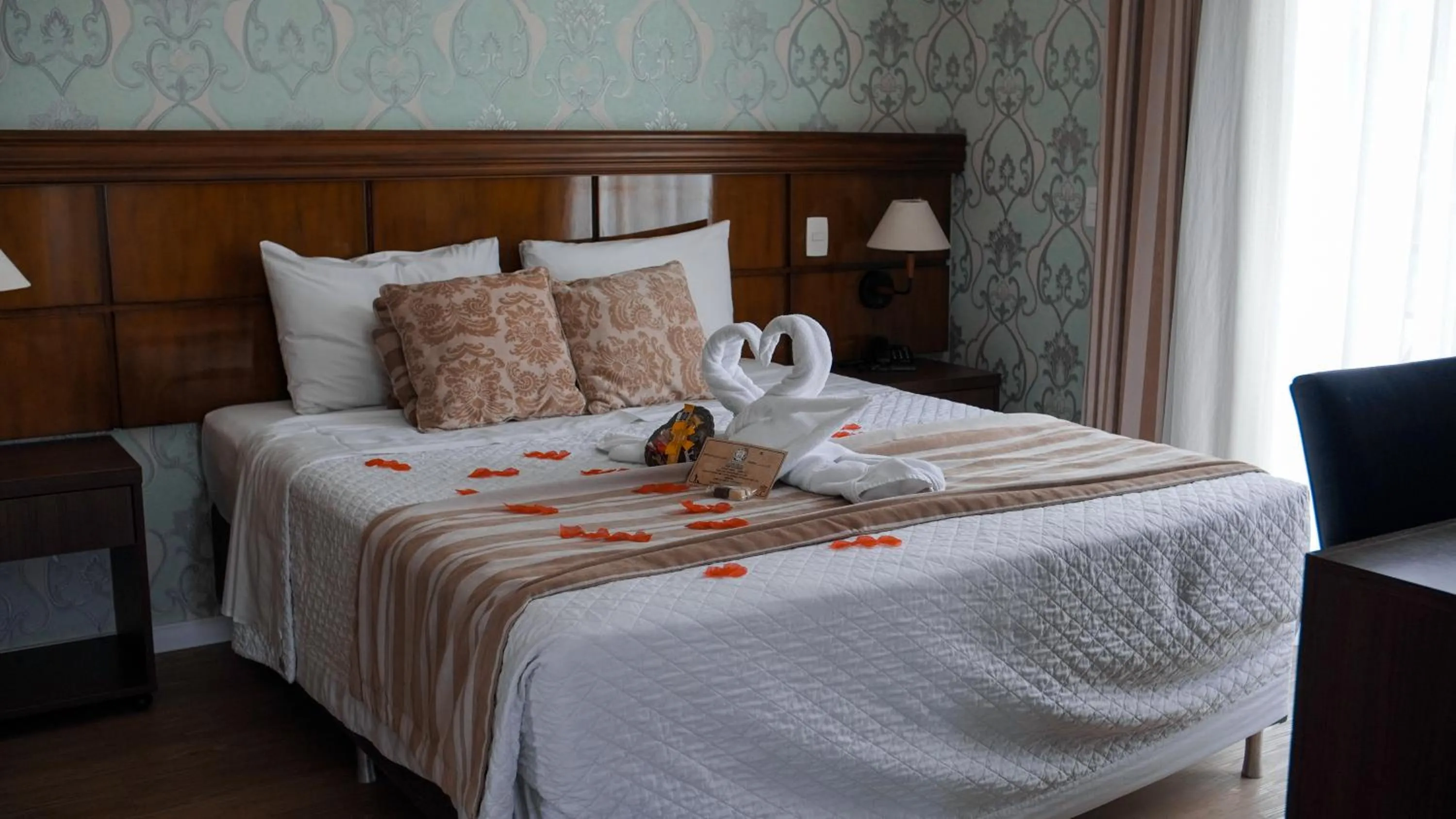 Bed in Hotel Gramado Interlaken