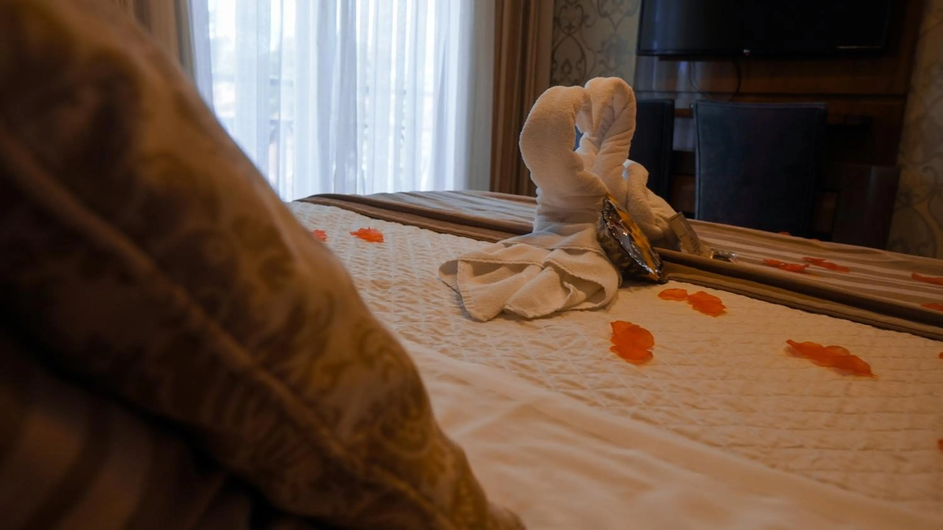 Bed in Hotel Gramado Interlaken