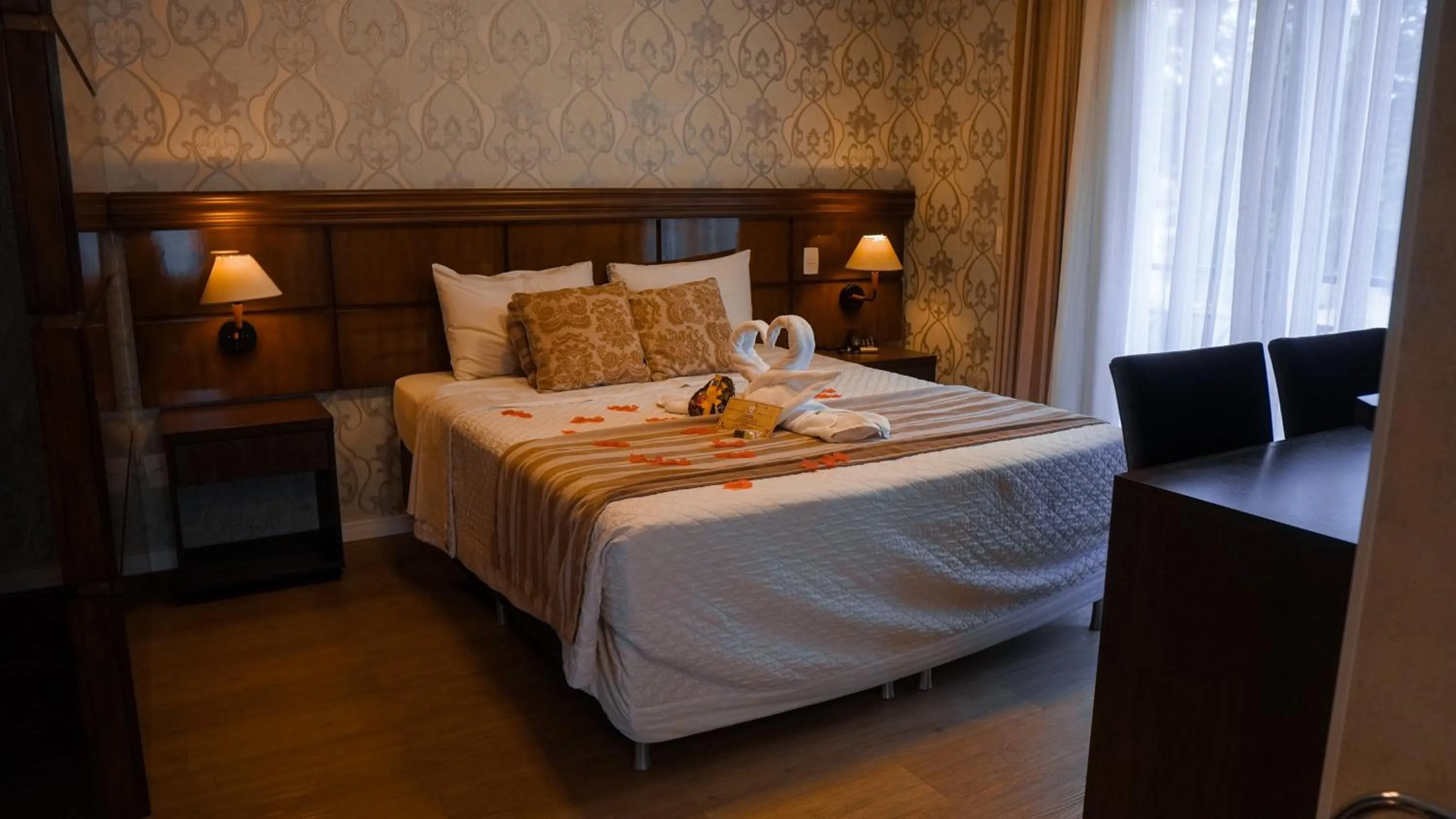 Bed in Hotel Gramado Interlaken