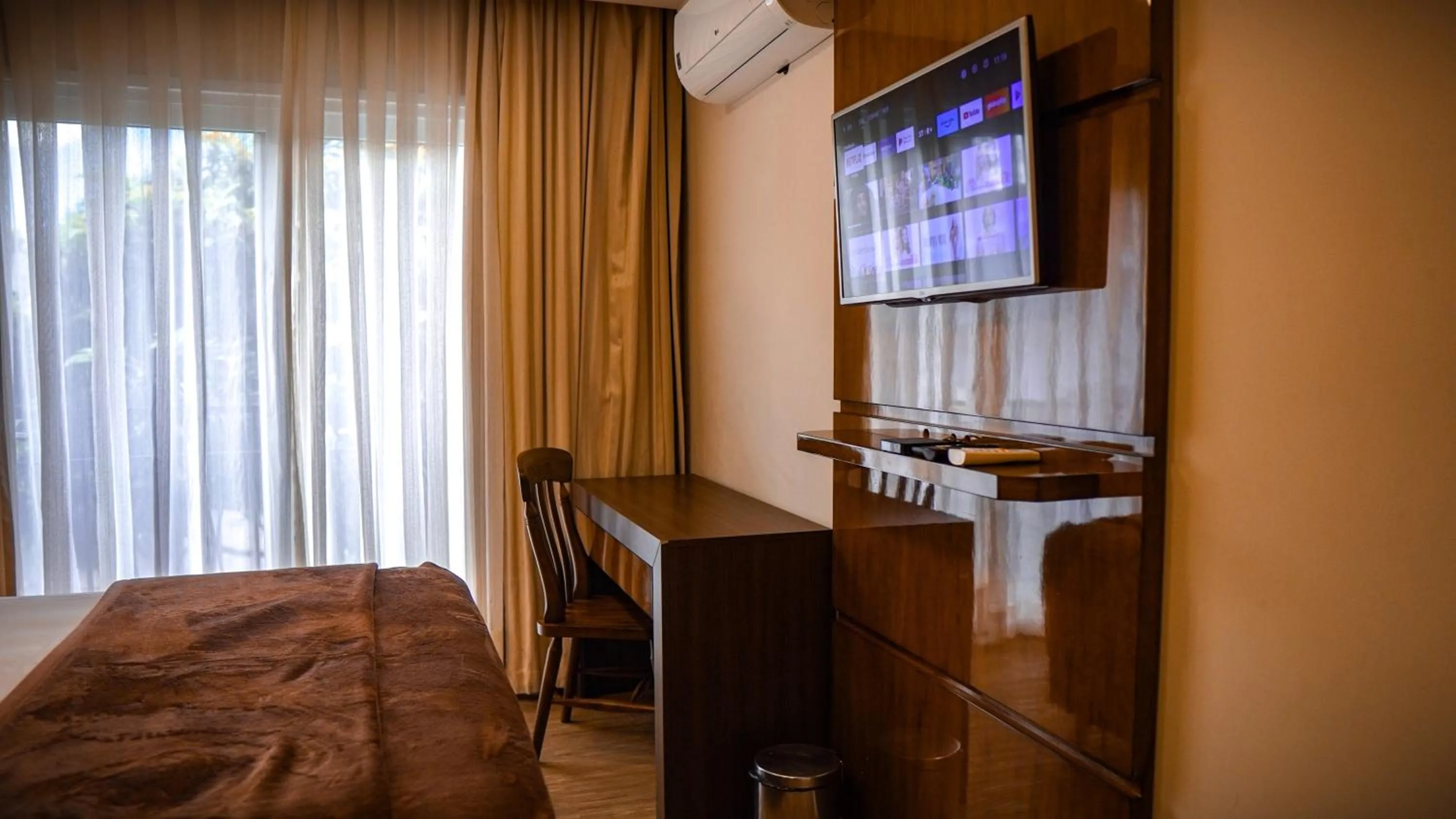 Bed in Hotel Gramado Interlaken