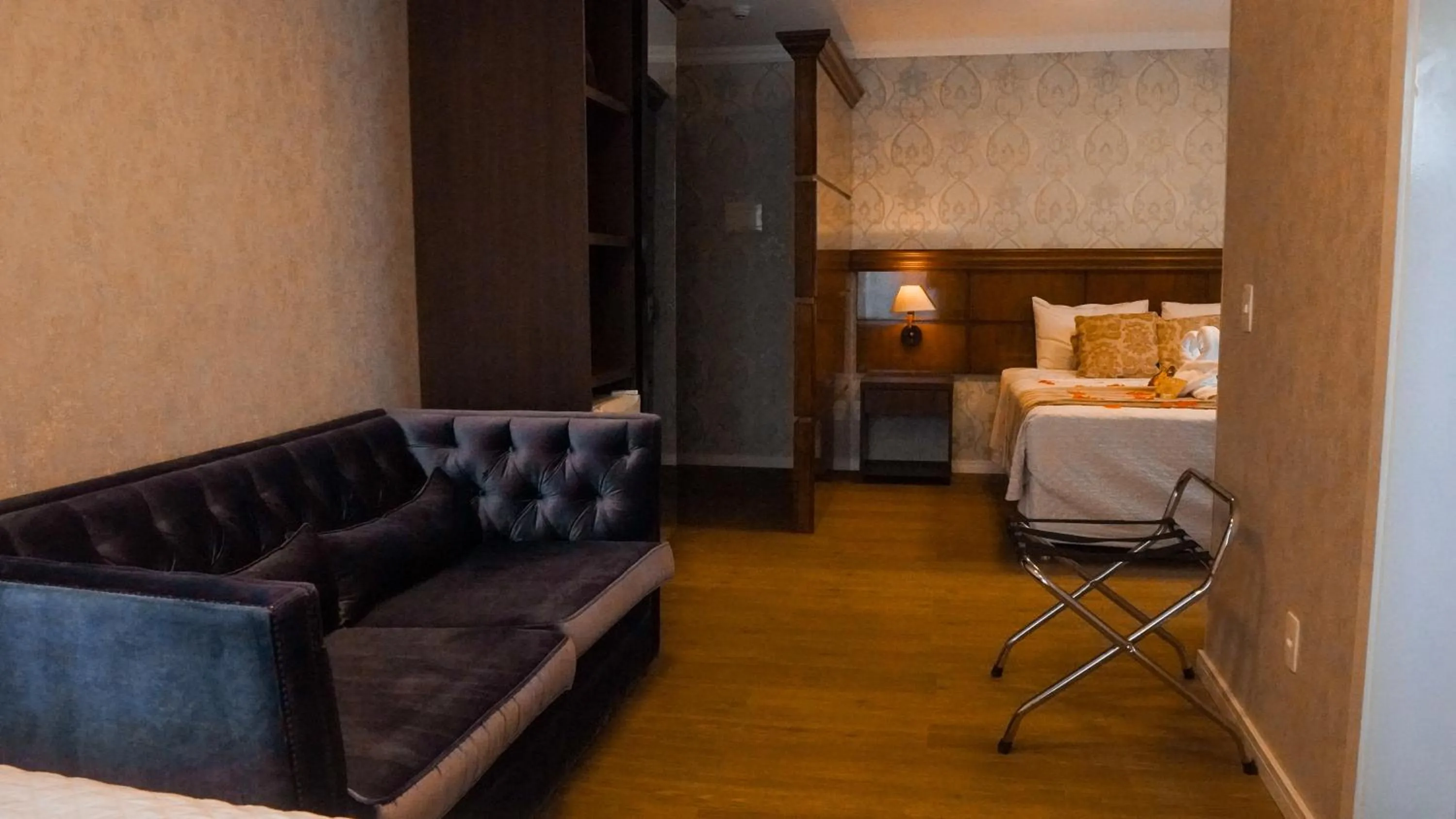 Bed in Hotel Gramado Interlaken