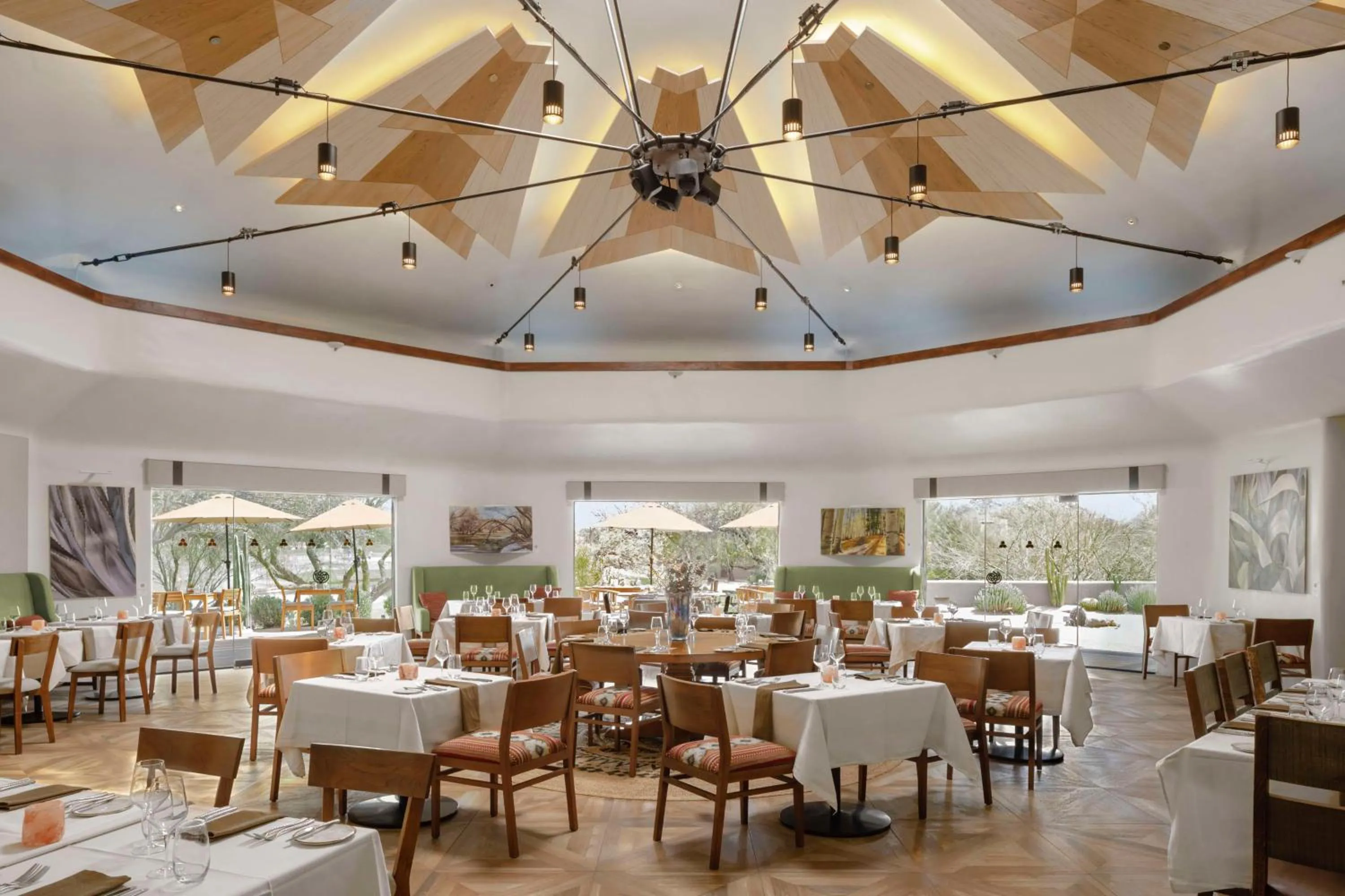 Dining area in Boulders Resort & Spa Scottsdale, Curio Collection by Hilton