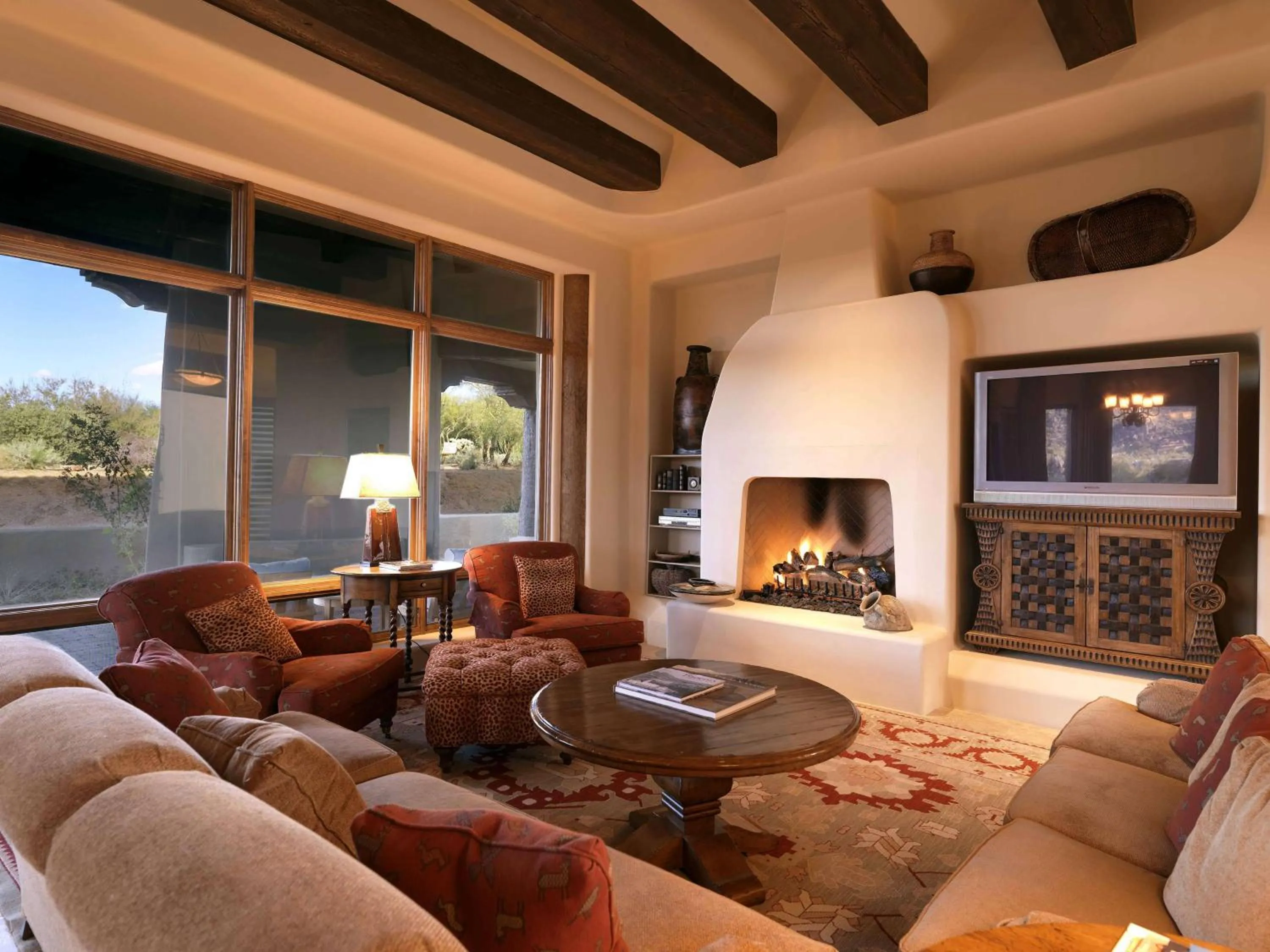 Living room in Boulders Resort & Spa Scottsdale, Curio Collection by Hilton