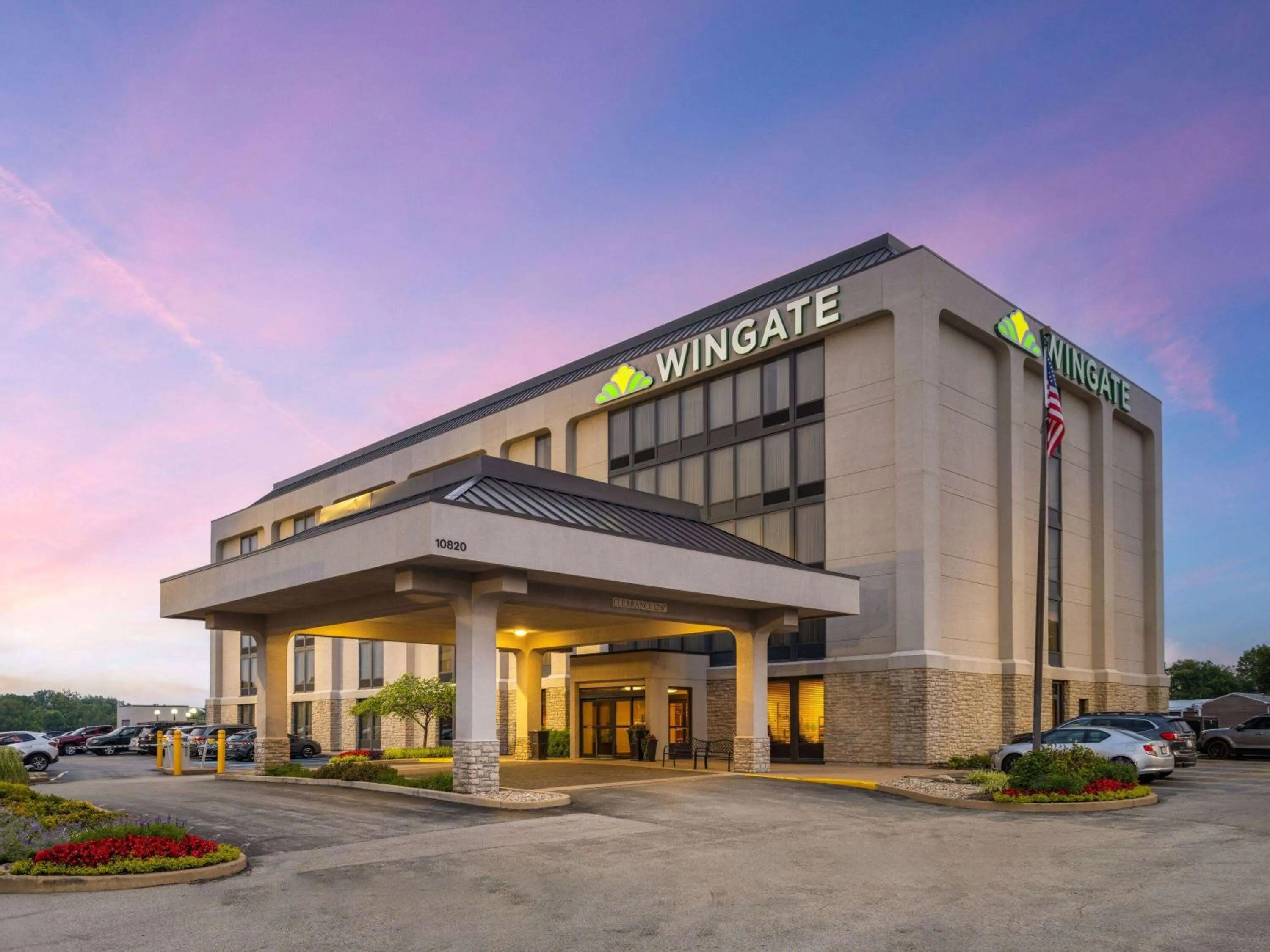 Property building in Wingate by Wyndham St Louis Airport