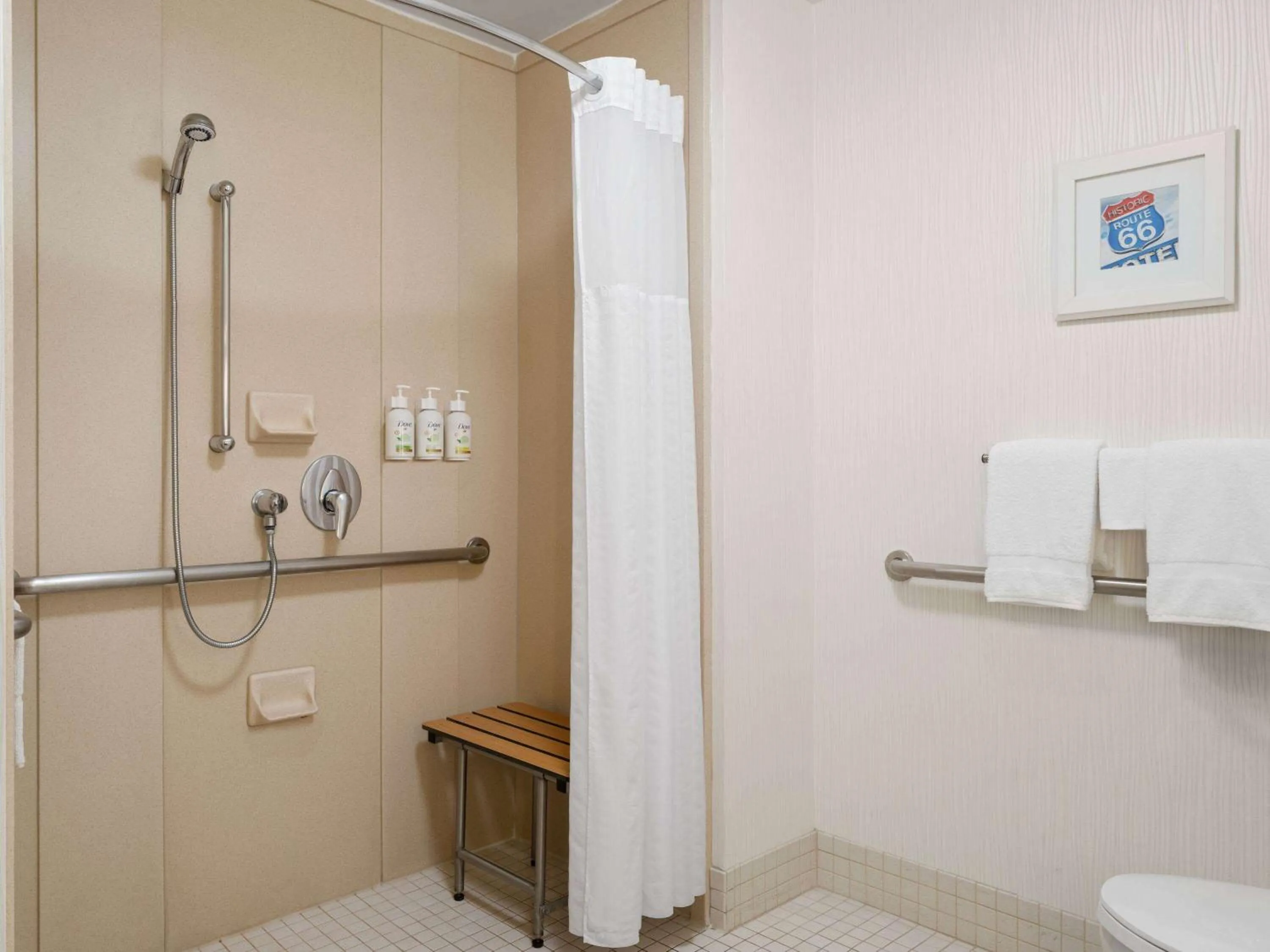 Shower in Wingate by Wyndham St Louis Airport