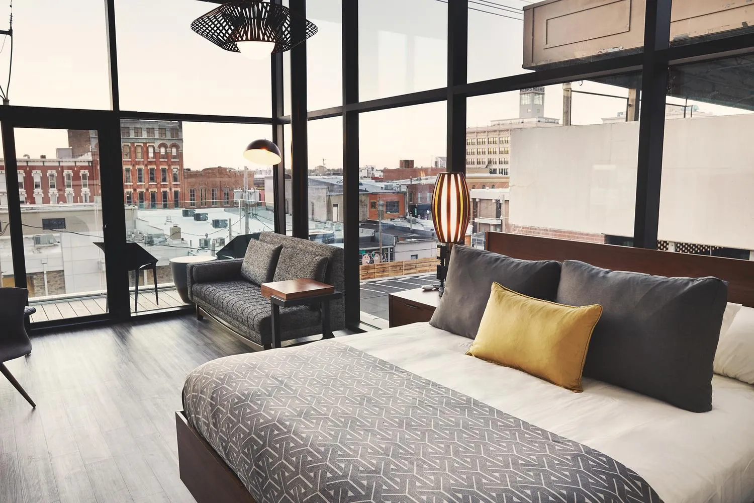 Bed in Hotel Vandivort