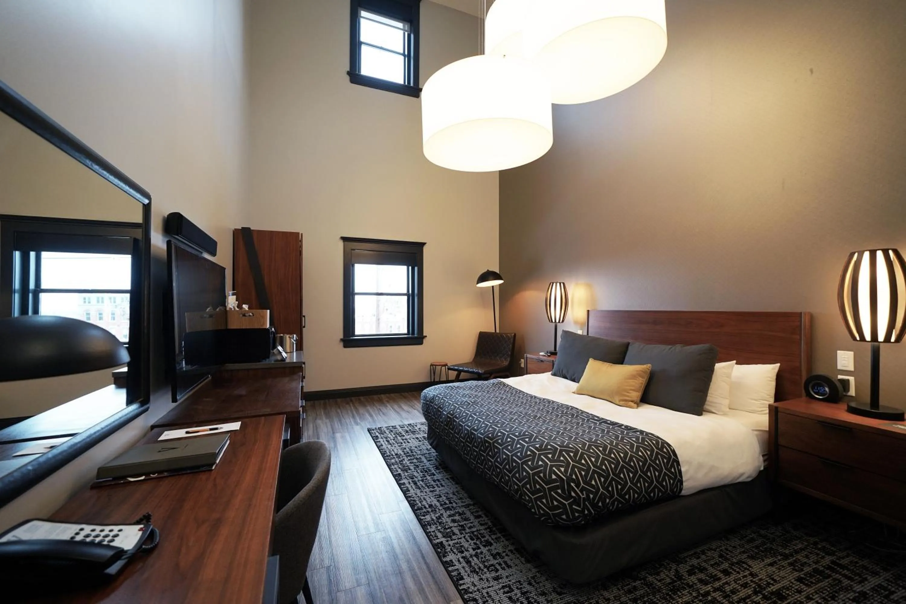 Bed in Hotel Vandivort