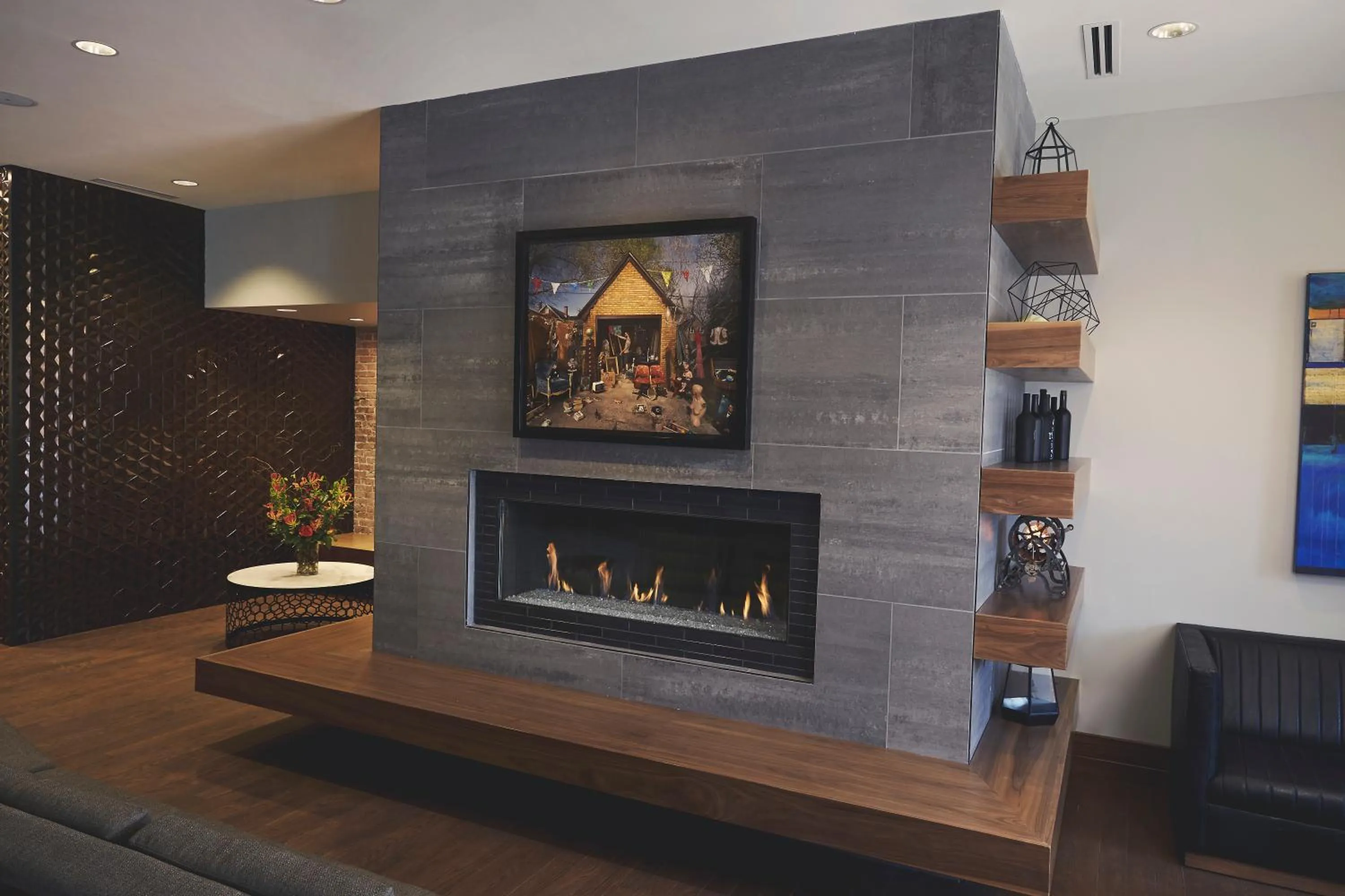 Lobby or reception in Hotel Vandivort