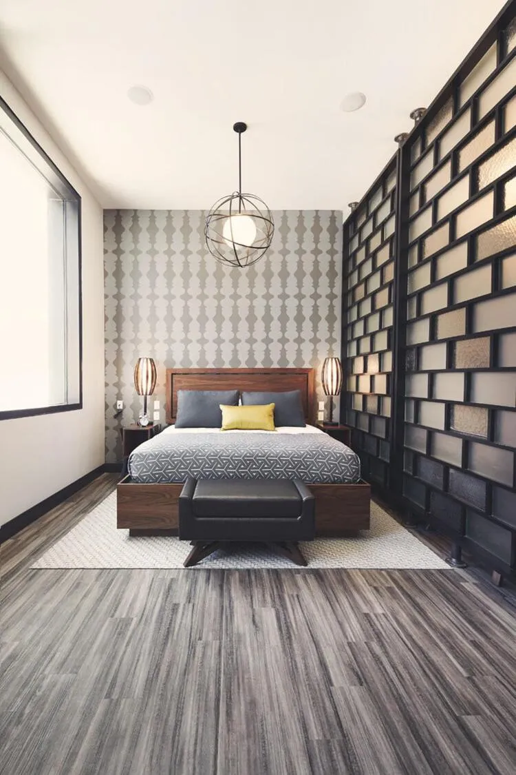 Bed in Hotel Vandivort