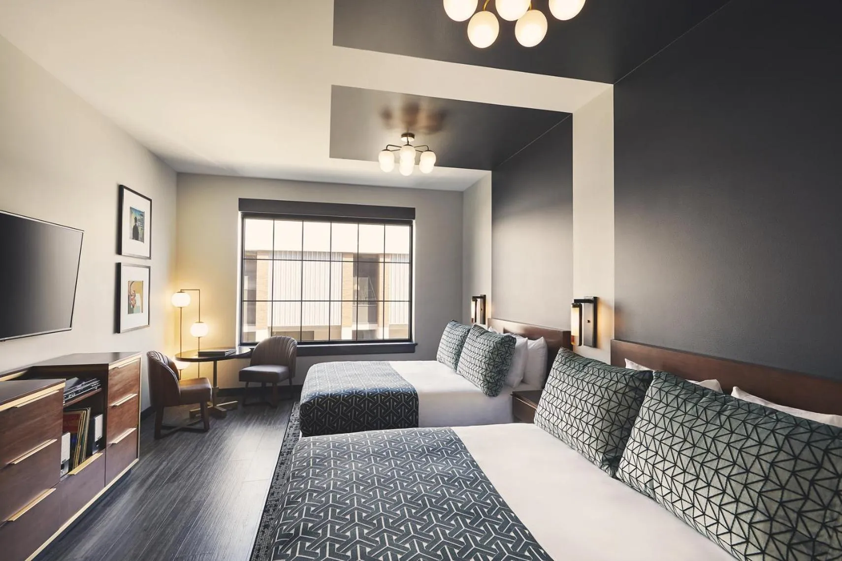 Bed in Hotel Vandivort