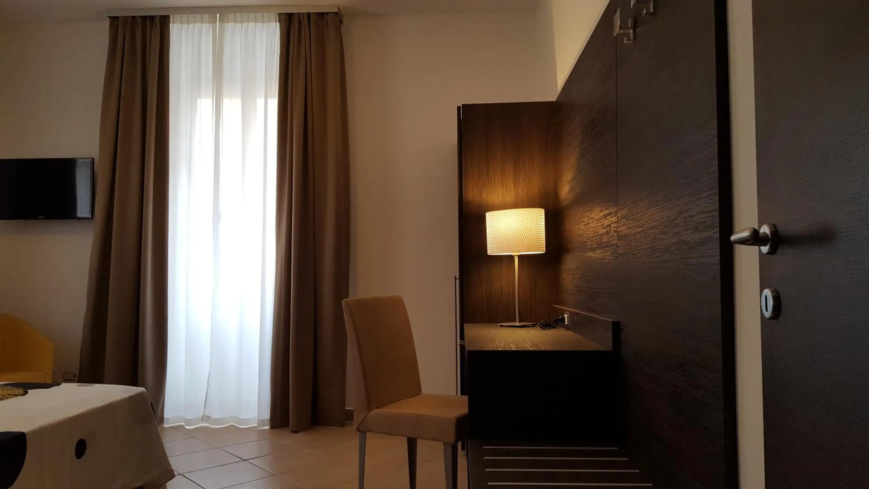 Seating area in Una Finestra su Monti