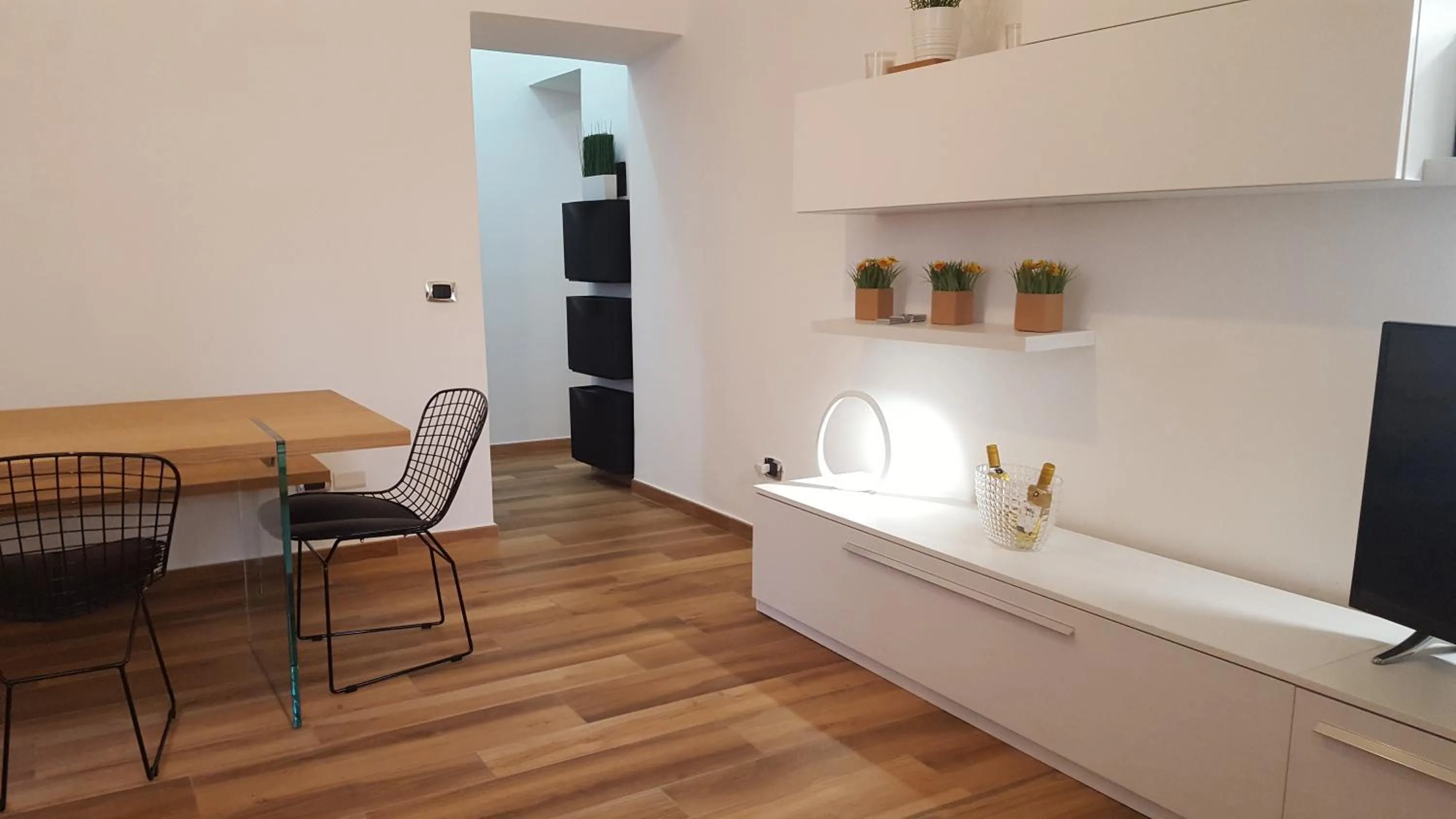 Seating area in Una Finestra su Monti