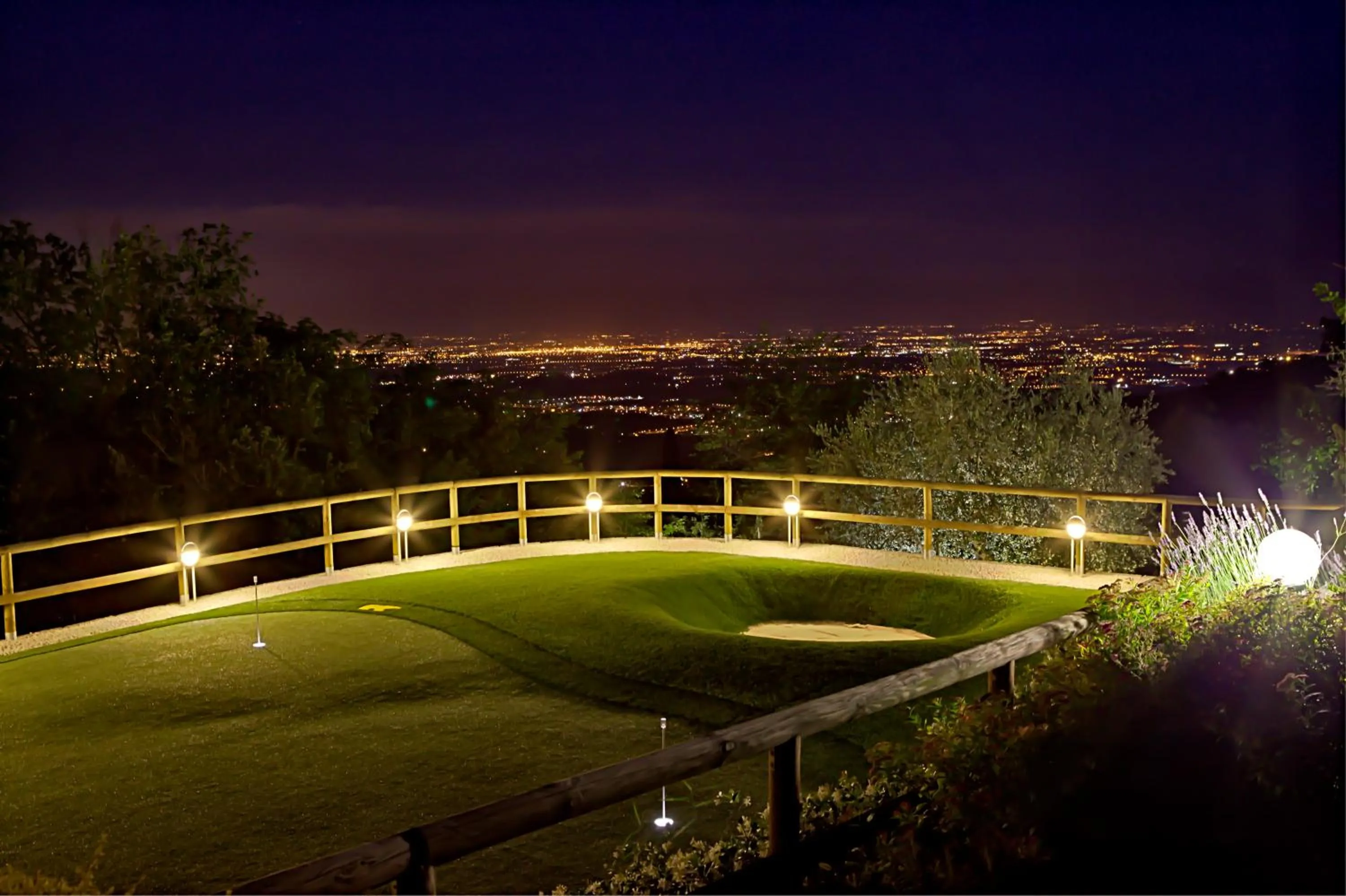 Minigolf in B&B Le Corone