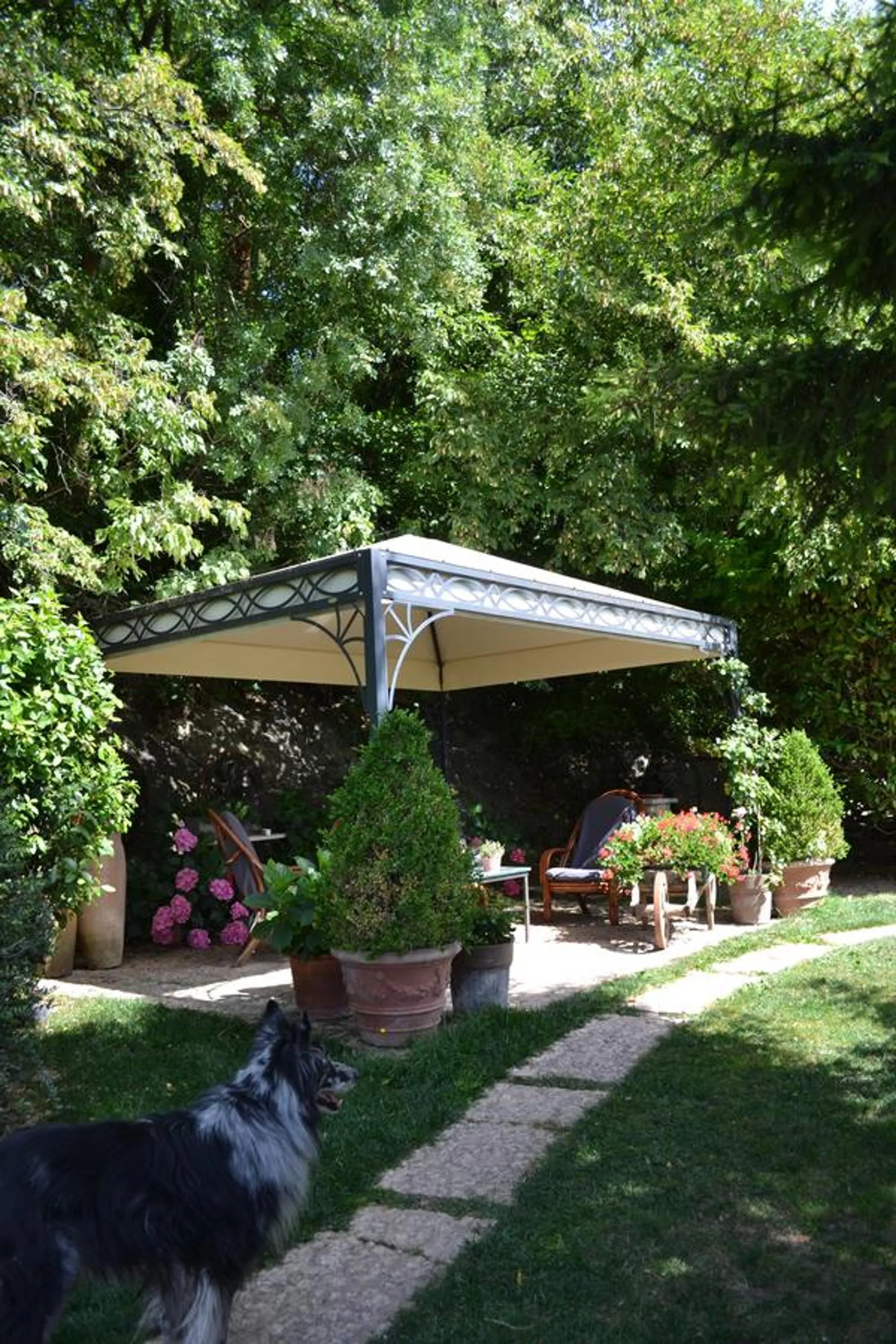 Patio in B&B Le Corone