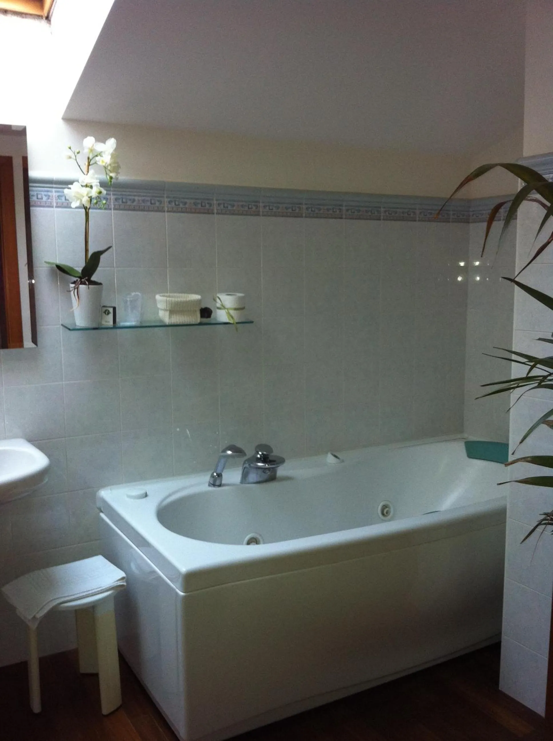 Hot Tub in B&B Le Corone